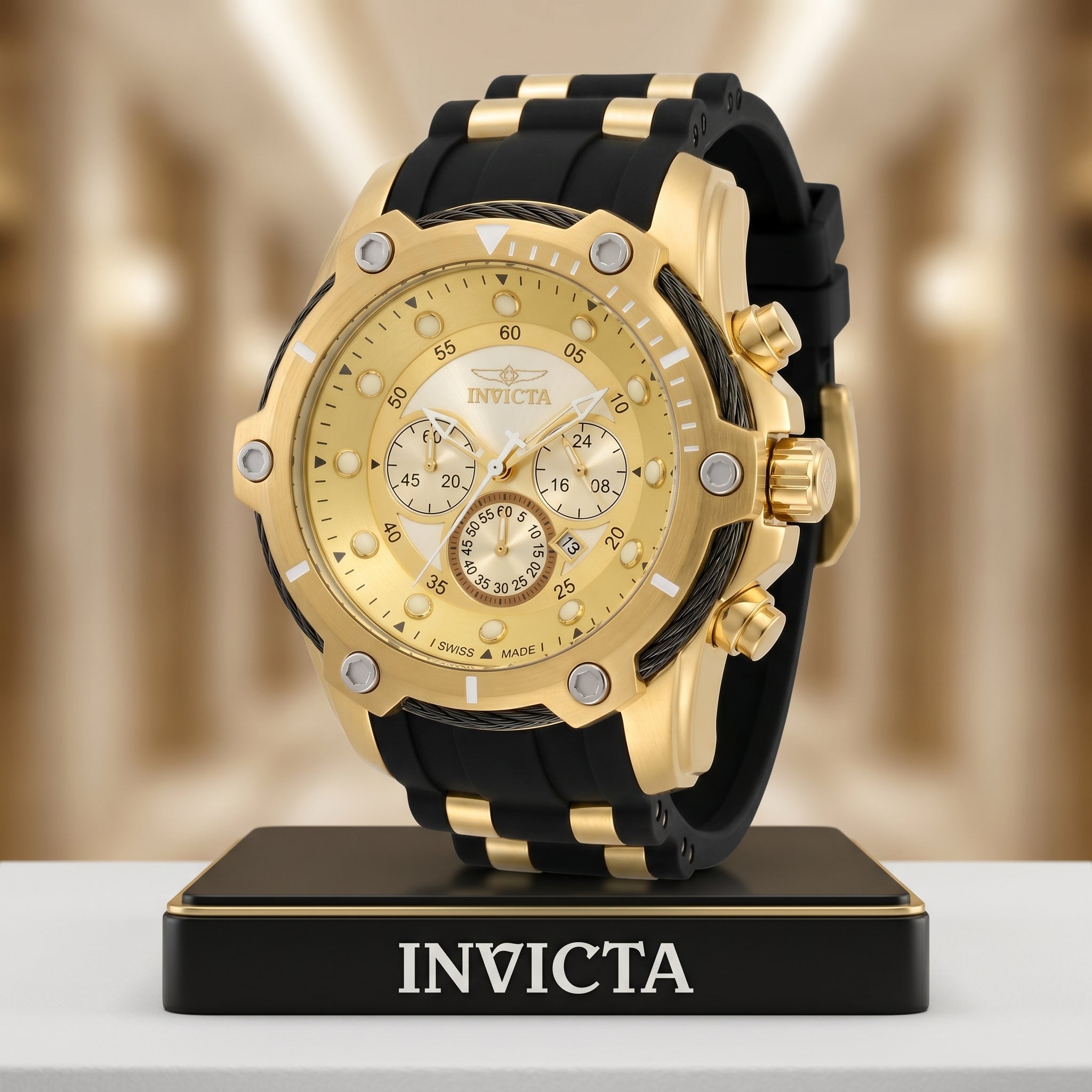 INVICTA BOLD DORADO D