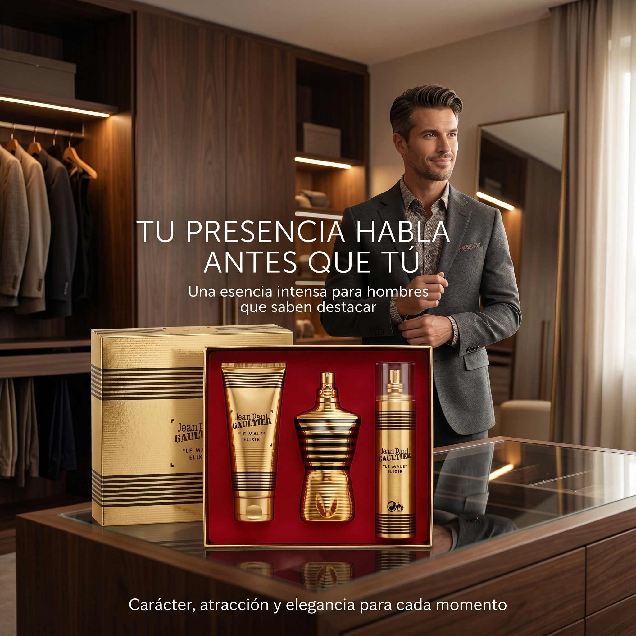 SET PERFUME JEAN PAUL LE MALE ELIXIR