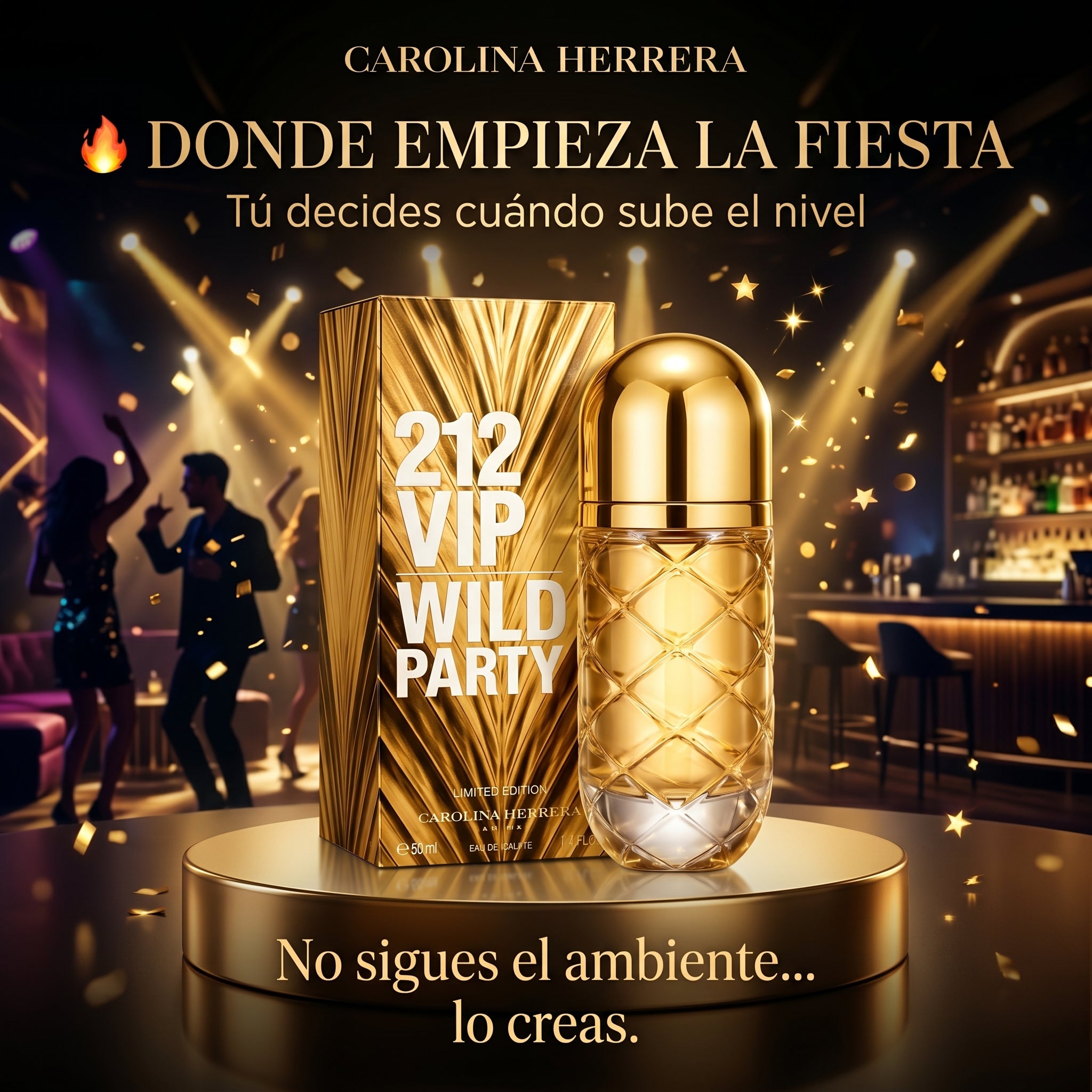 Perfume 212 VIP Wild Party Carolina Herrera