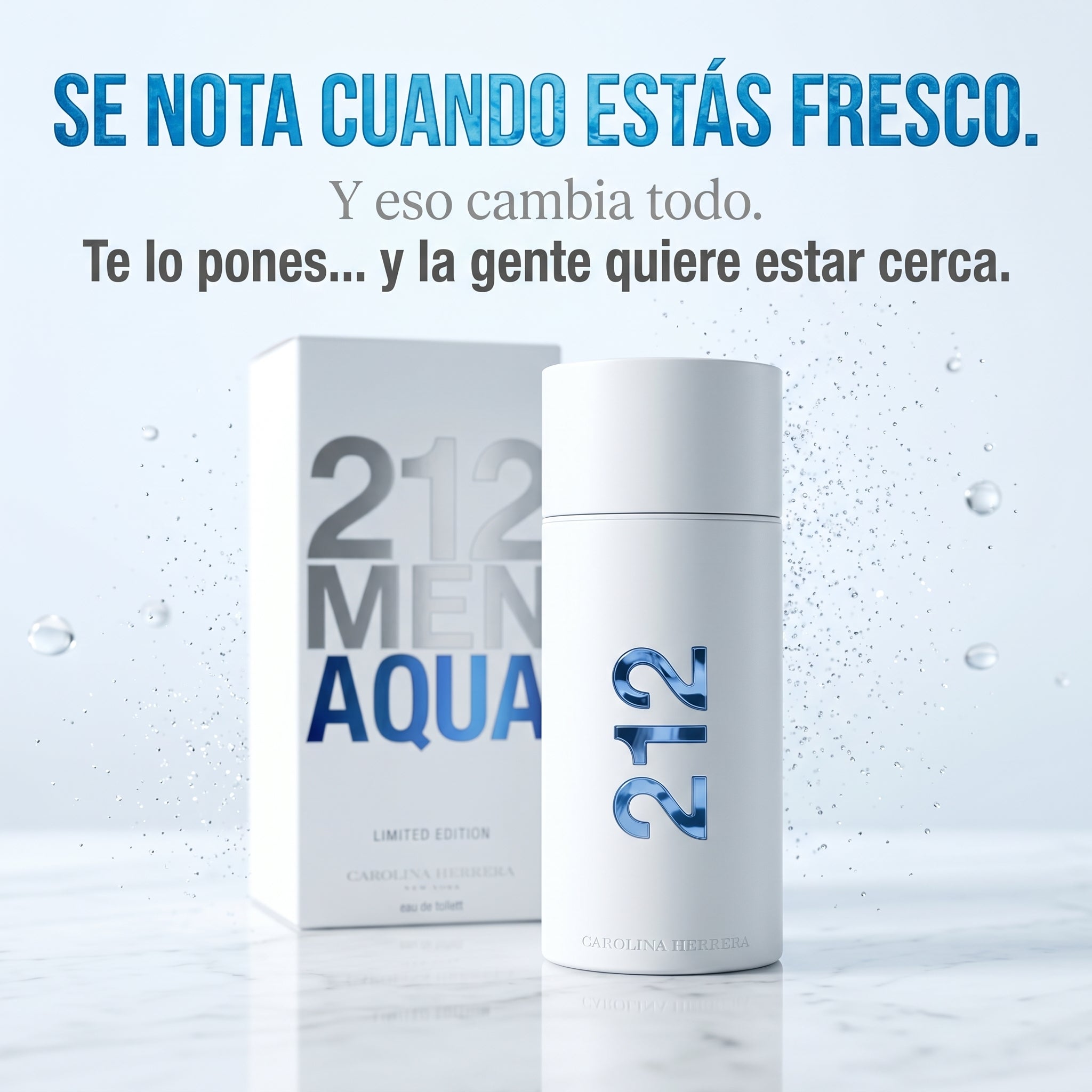 Perfume 212 Men Aqua Carolina Herrera