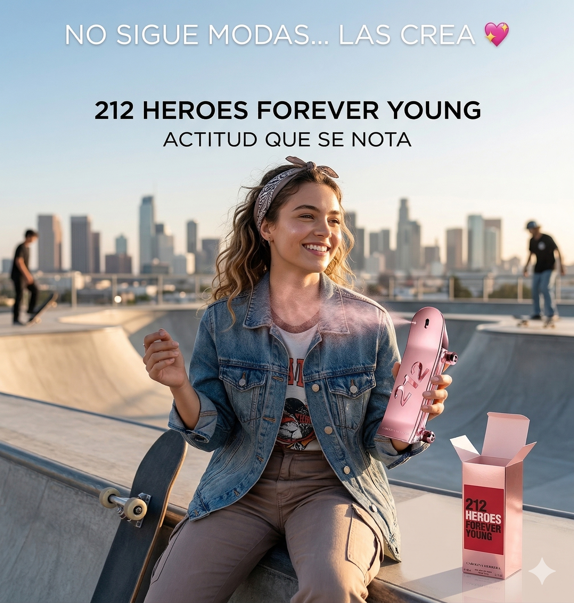 Perfume 212 Heroes Forever Young Carolina Herrera