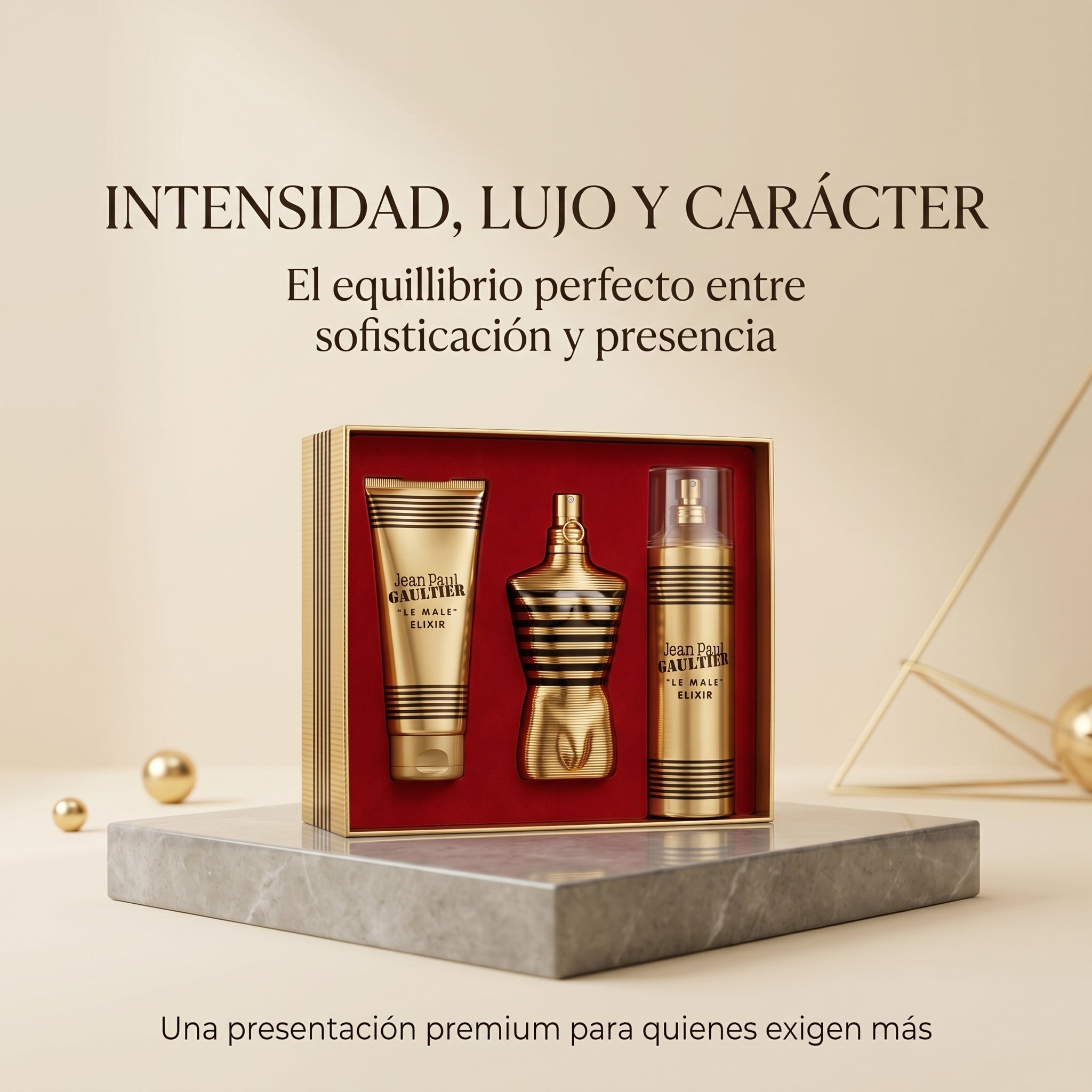 SET PERFUME JEAN PAUL LE MALE ELIXIR