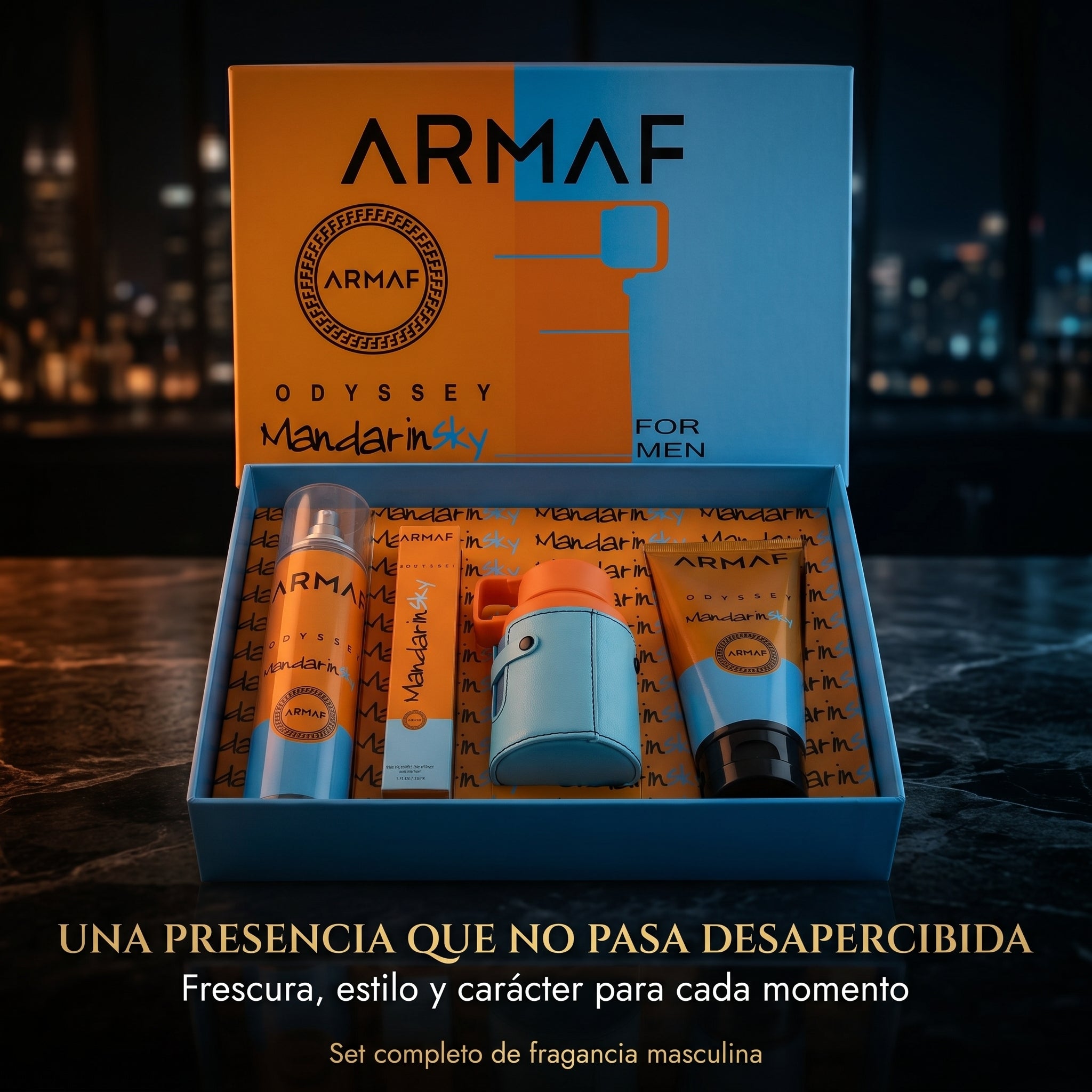 set mandarin sky armaf