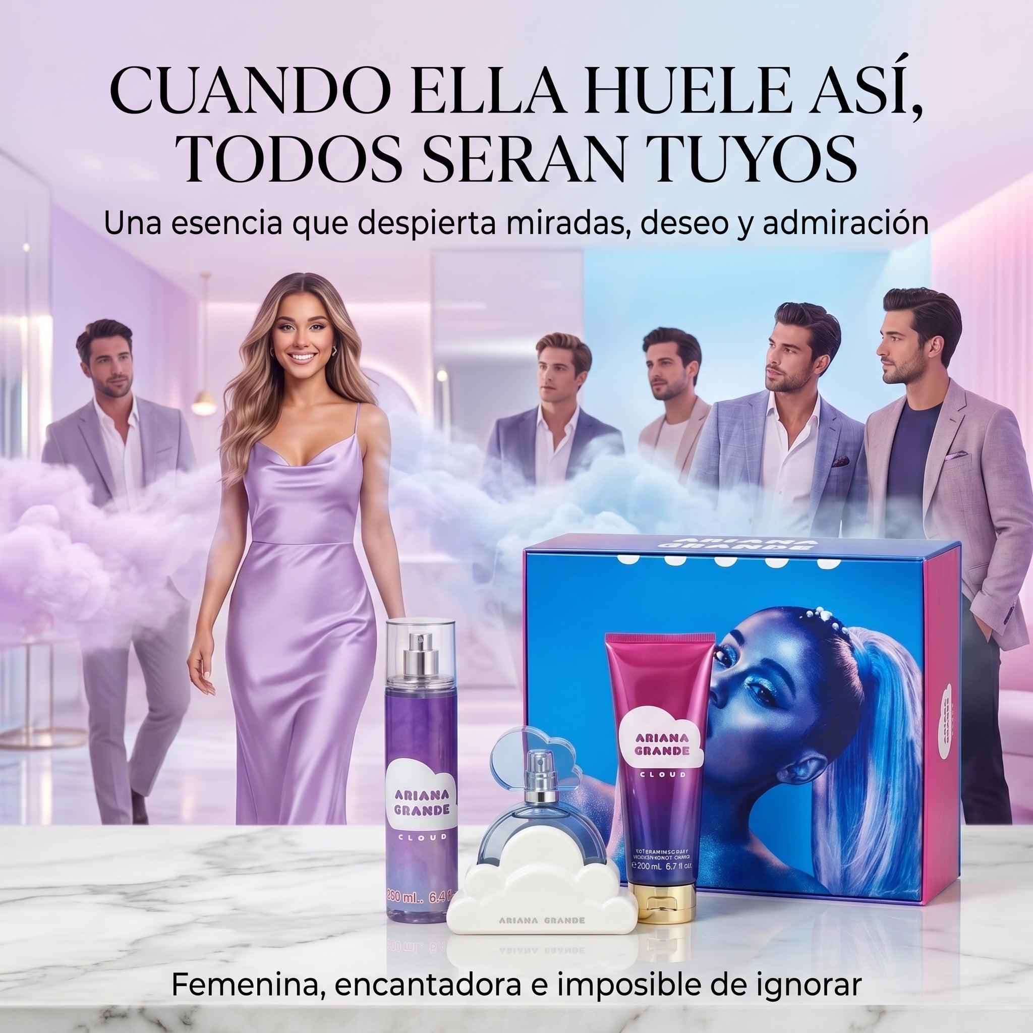 SET PERFUME  ARIANA GRANDE CLOUD