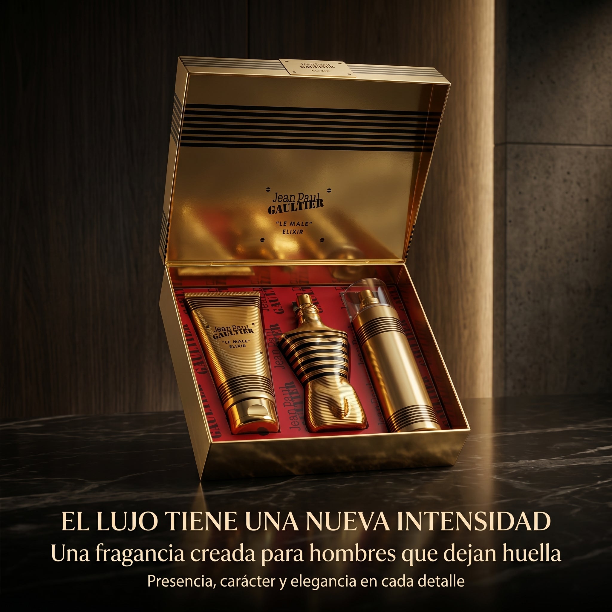 SET PERFUME JEAN PAUL LE MALE ELIXIR