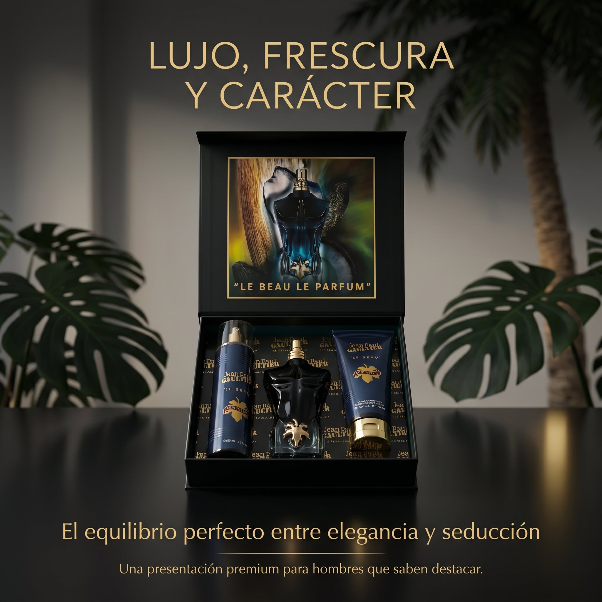 SET PERFUME  JEAN PAUL LE BEAU  LE PARFUM