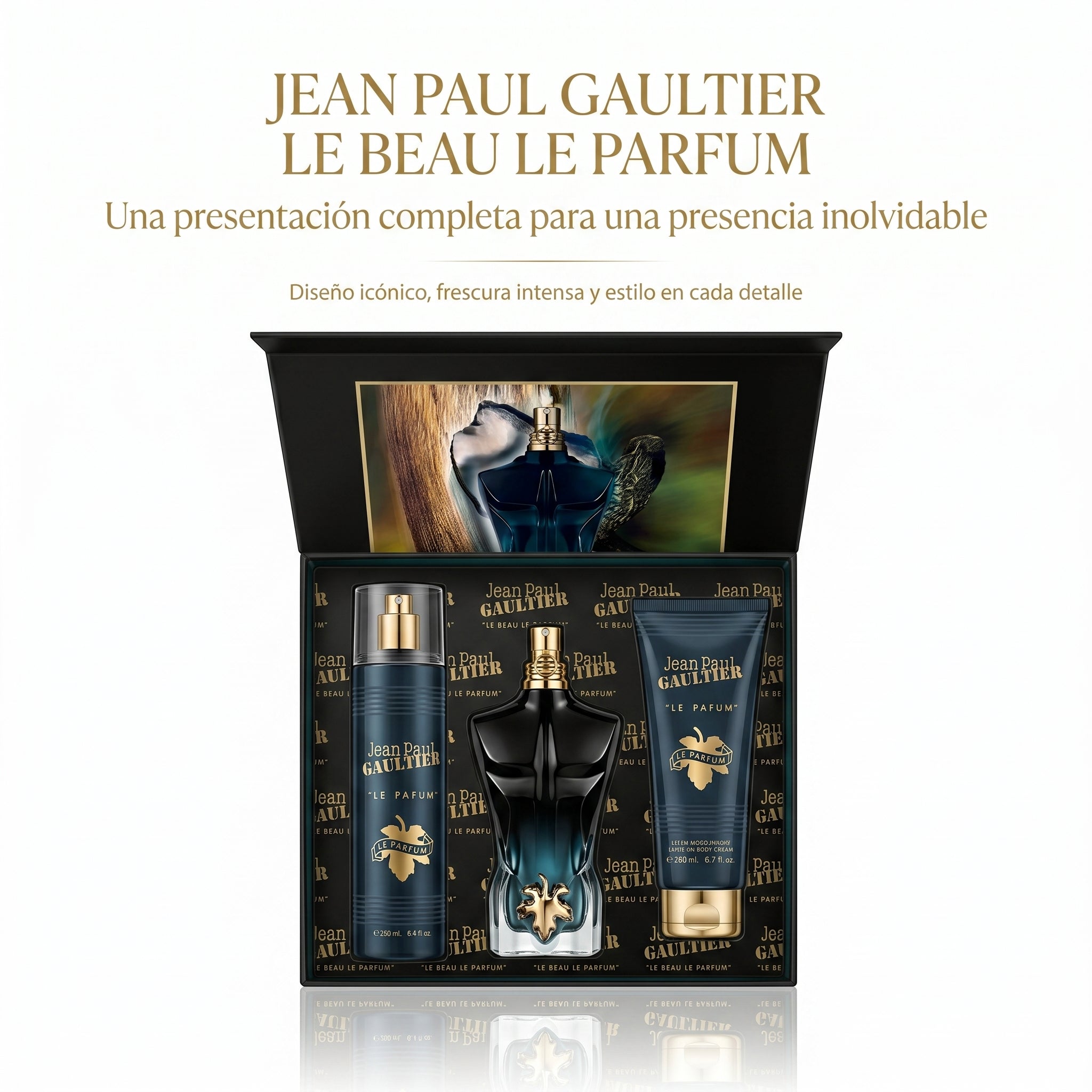 SET PERFUME  JEAN PAUL LE BEAU  LE PARFUM