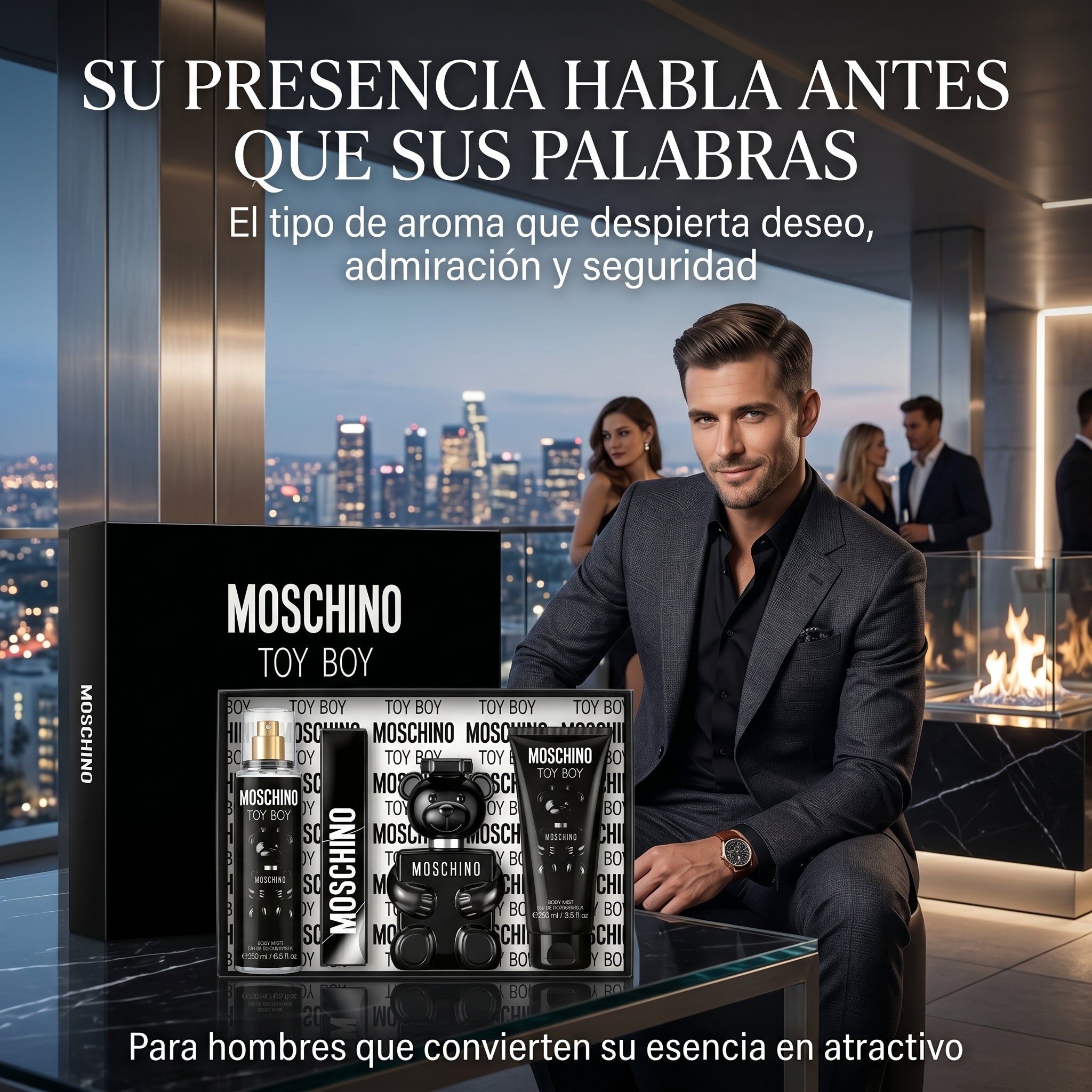 SET PERFUME MOSCHINO