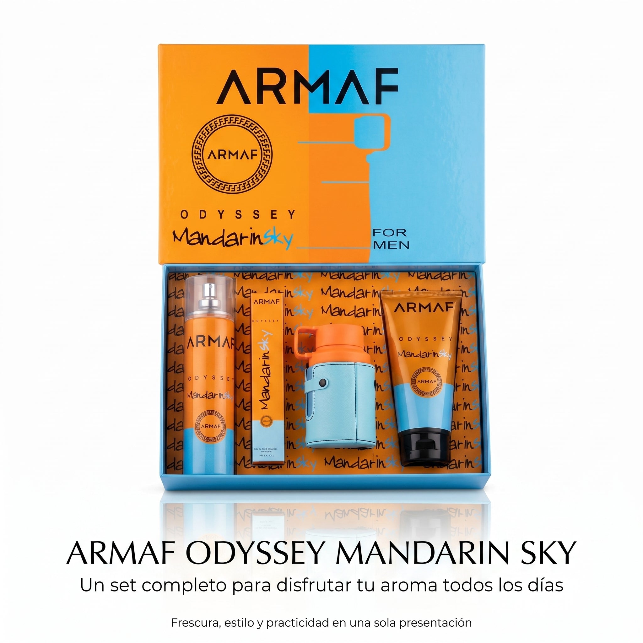 set mandarin sky armaf