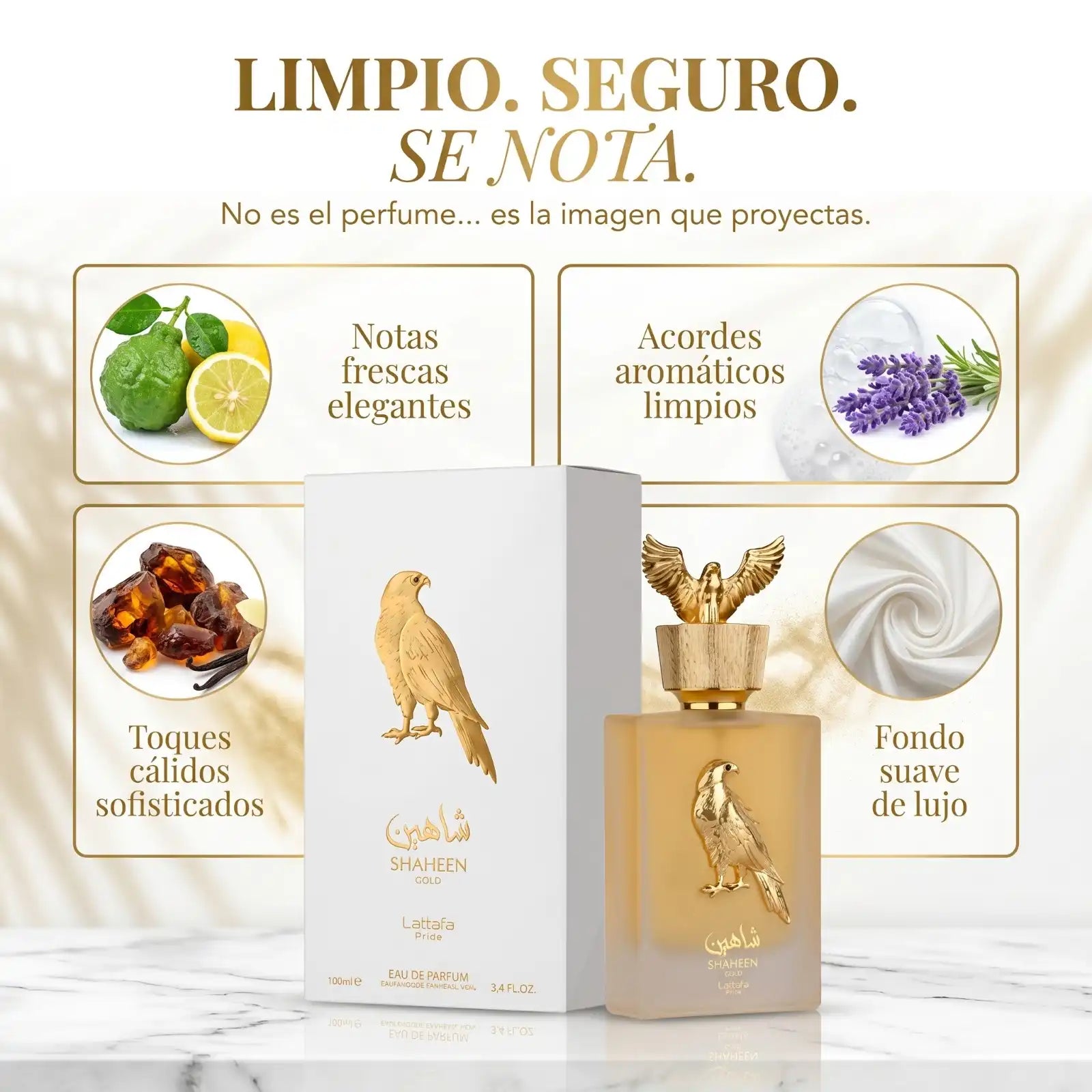 Perfume Shaheen Gold Lattafa Pride
