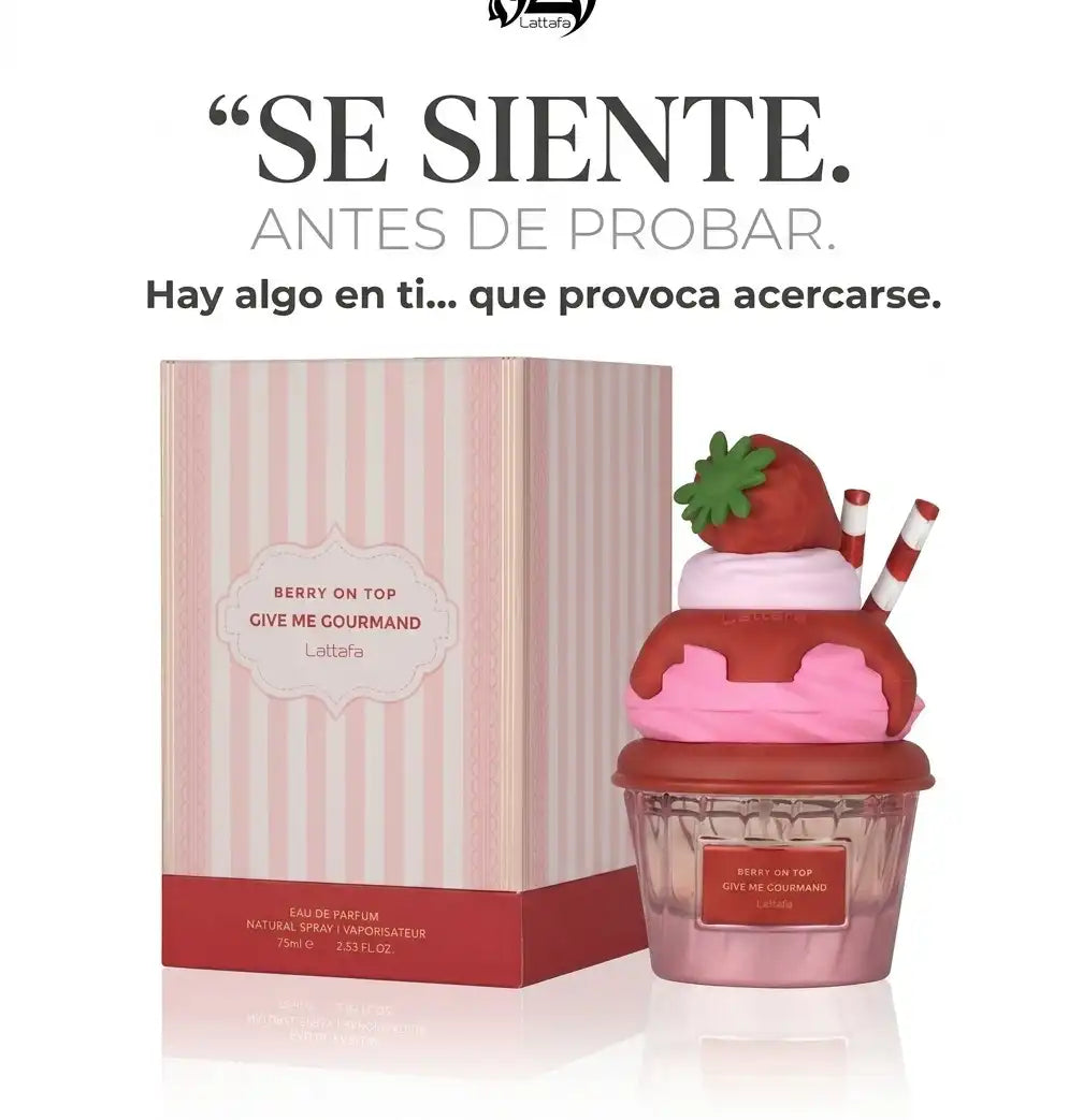 Perfume Berry On Top Give Me Gourmand Lattafa