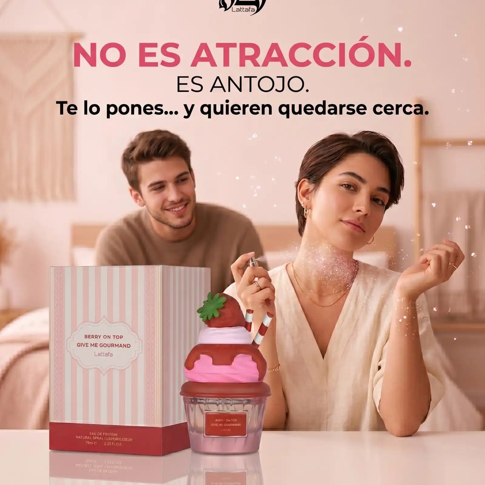 Perfume Berry On Top Give Me Gourmand Lattafa