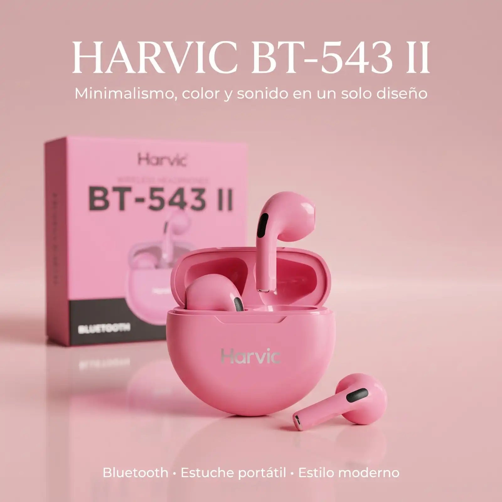 Audífonos HARVIC BT-543 II