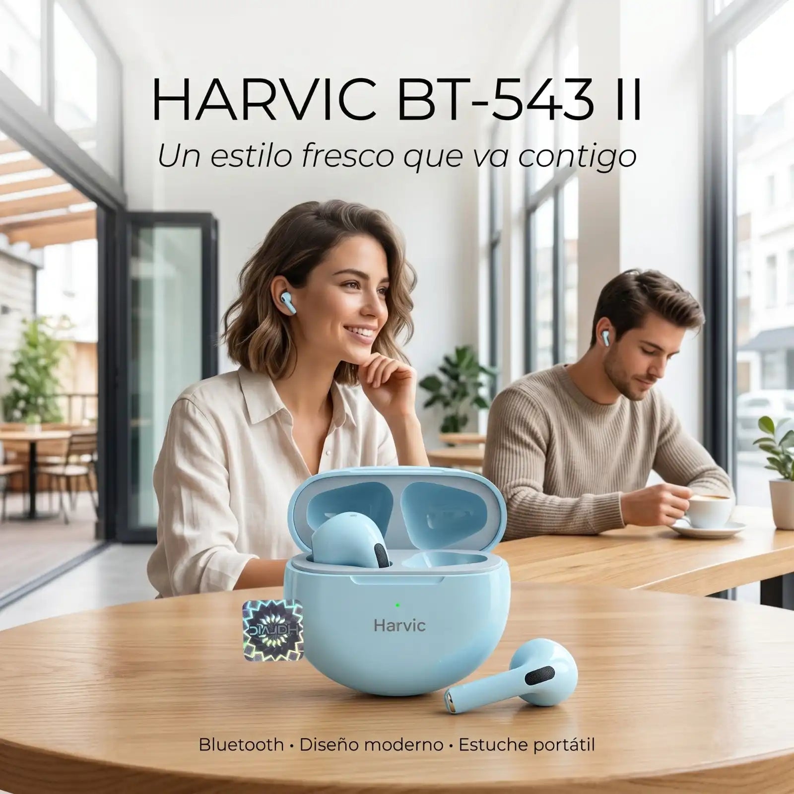 Audífonos HARVIC BT-543 II