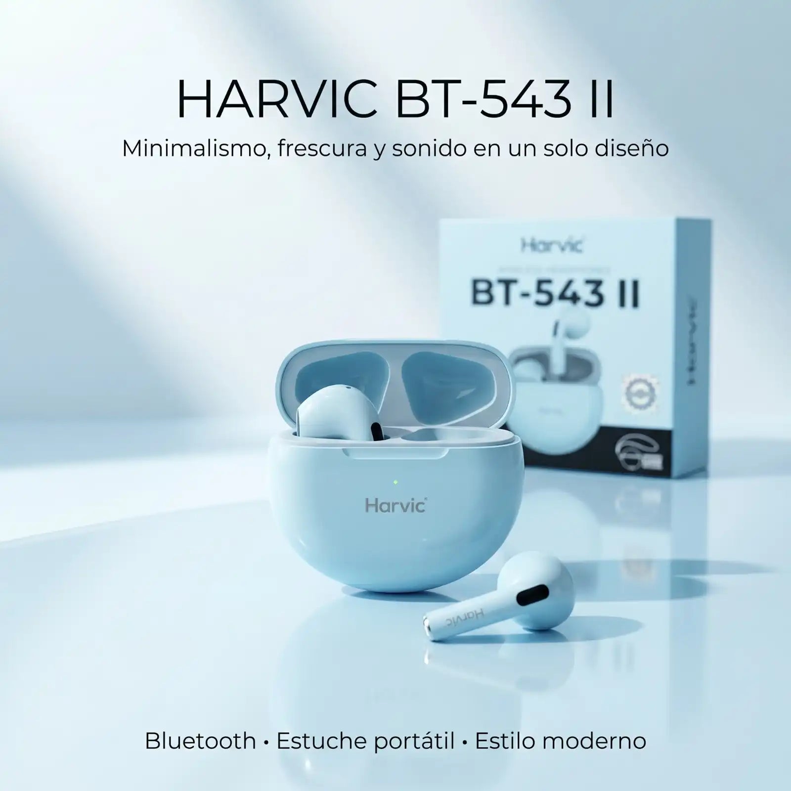 Audífonos HARVIC BT-543 II
