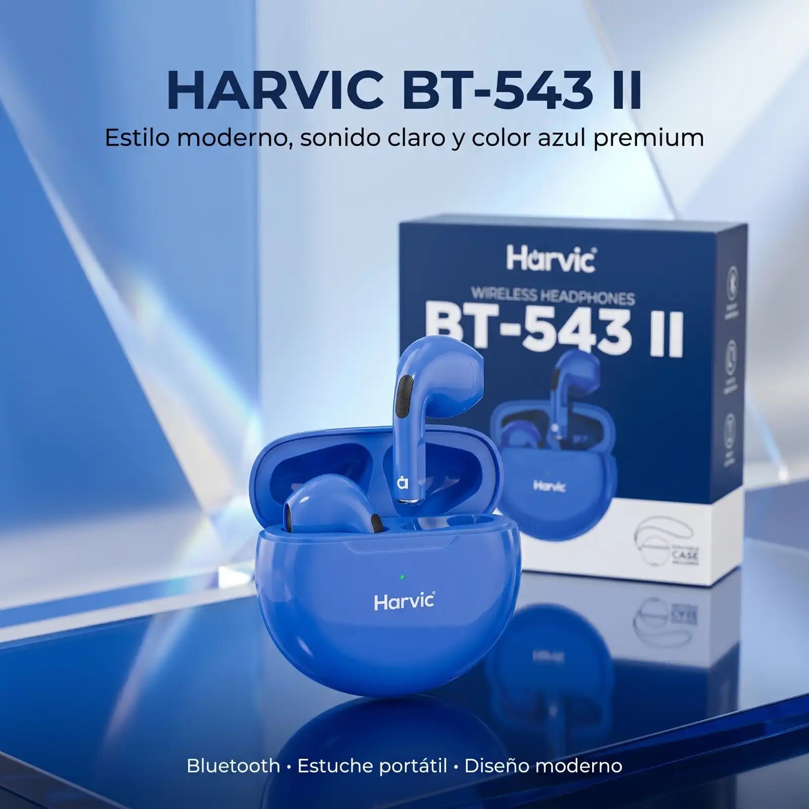 Audífonos HARVIC BT-543 II