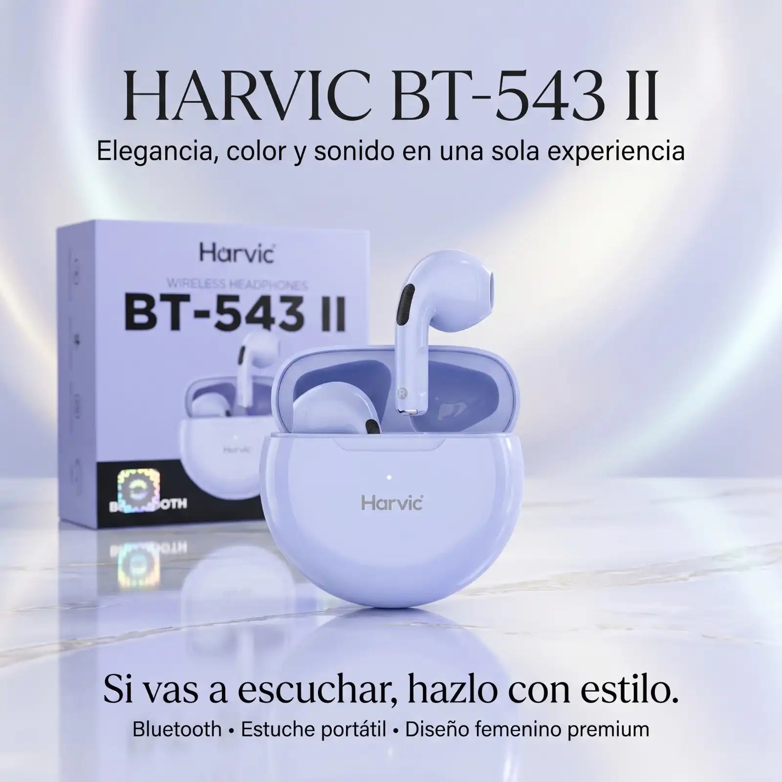 Audífonos HARVIC BT-543 II