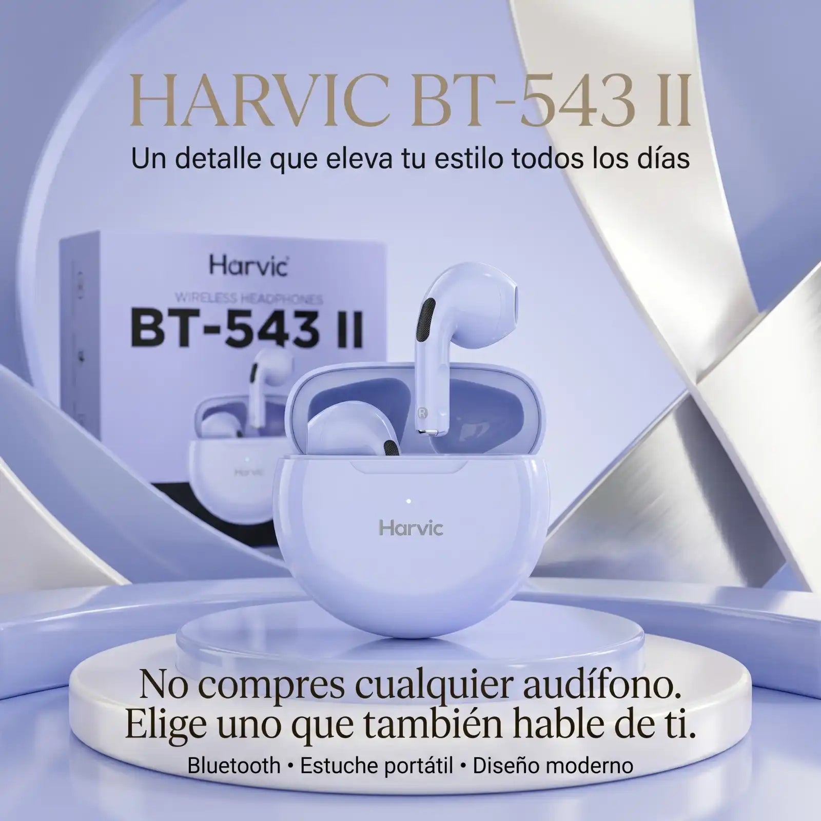 Audífonos HARVIC BT-543 II