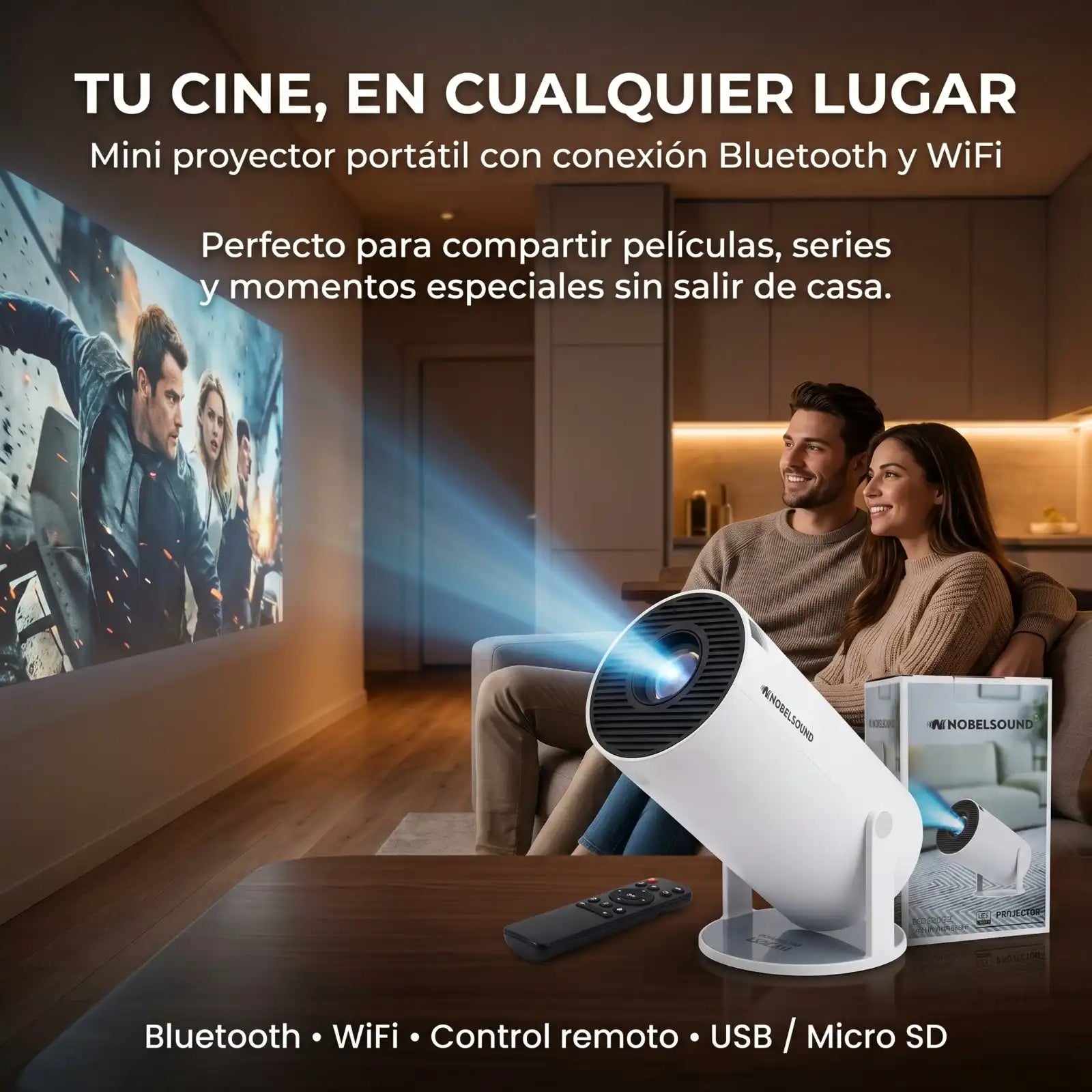Mini Proyector Nobelsound