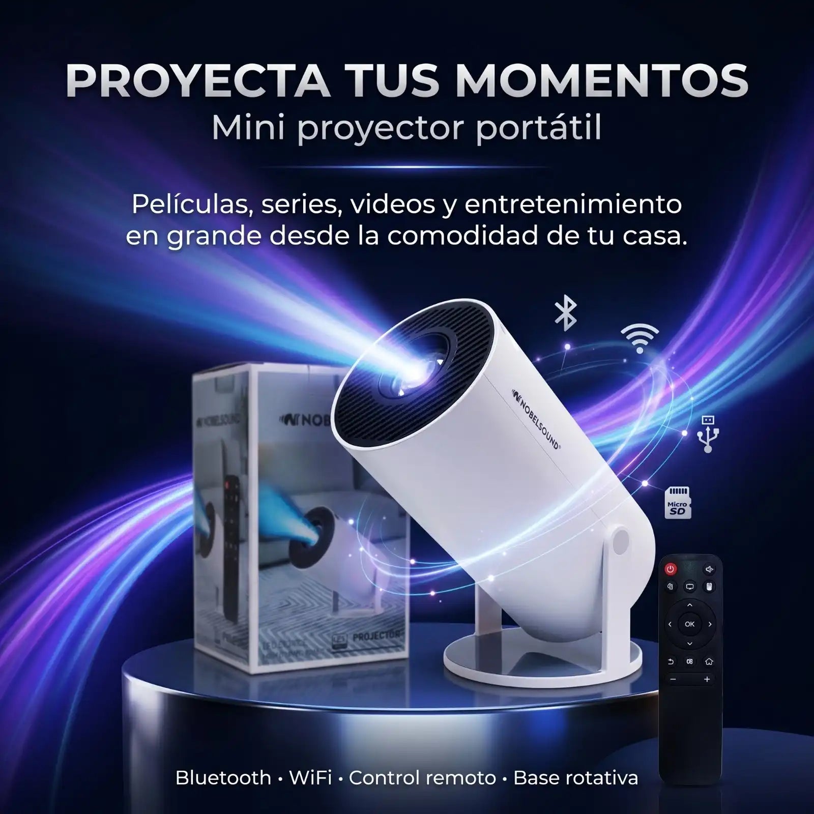 Mini Proyector Nobelsound