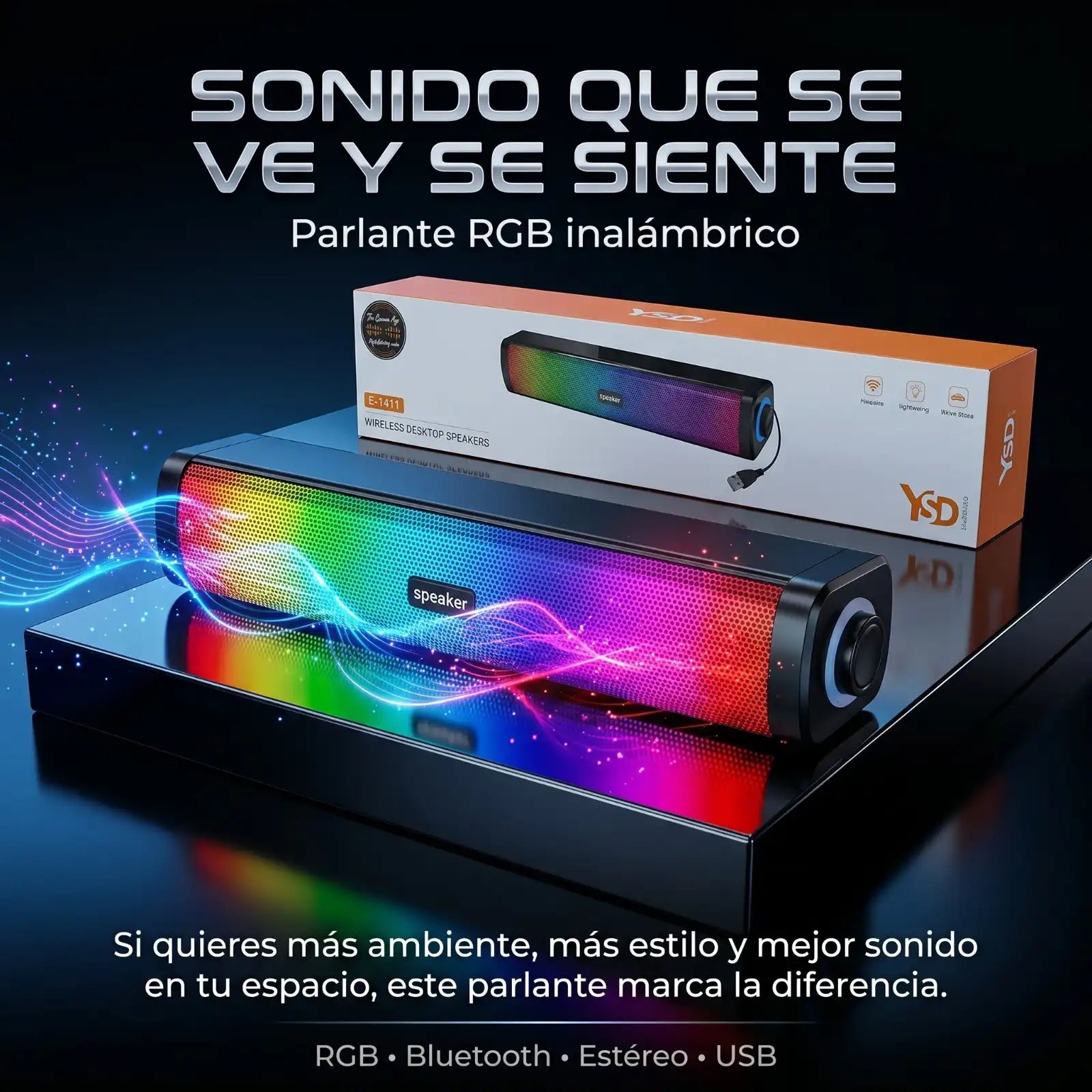 Parlante RGB