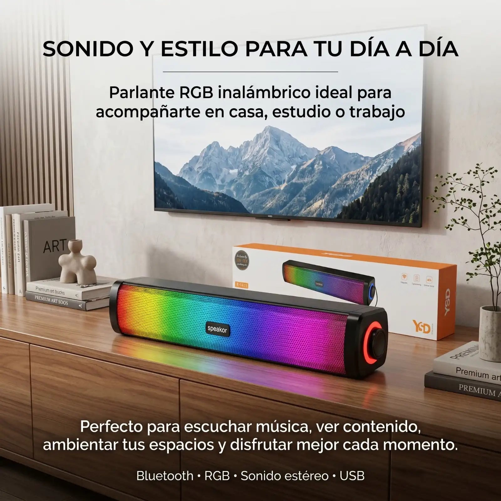 Parlante RGB