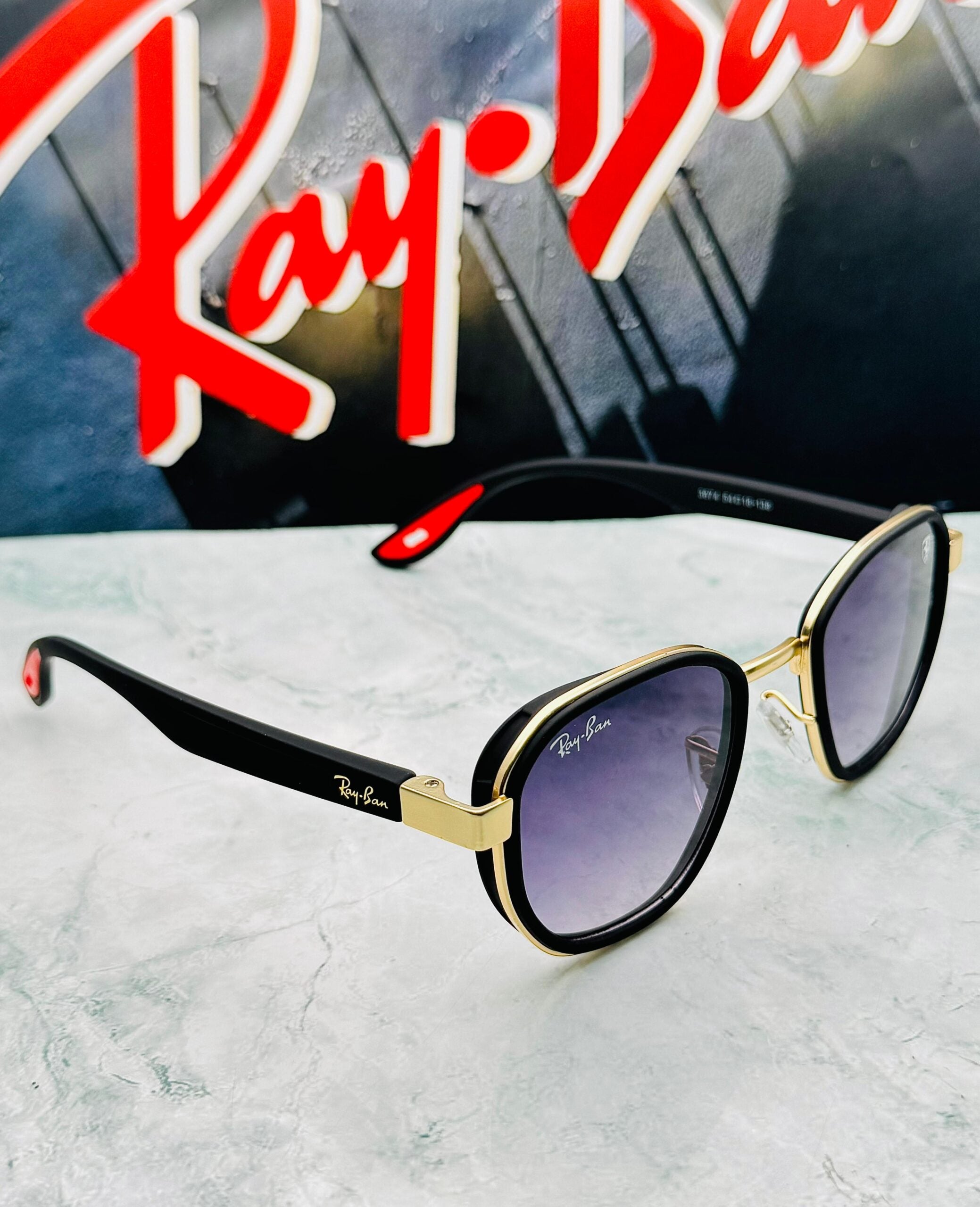 GAFA RAY-BAN SIYAH GOLD L N