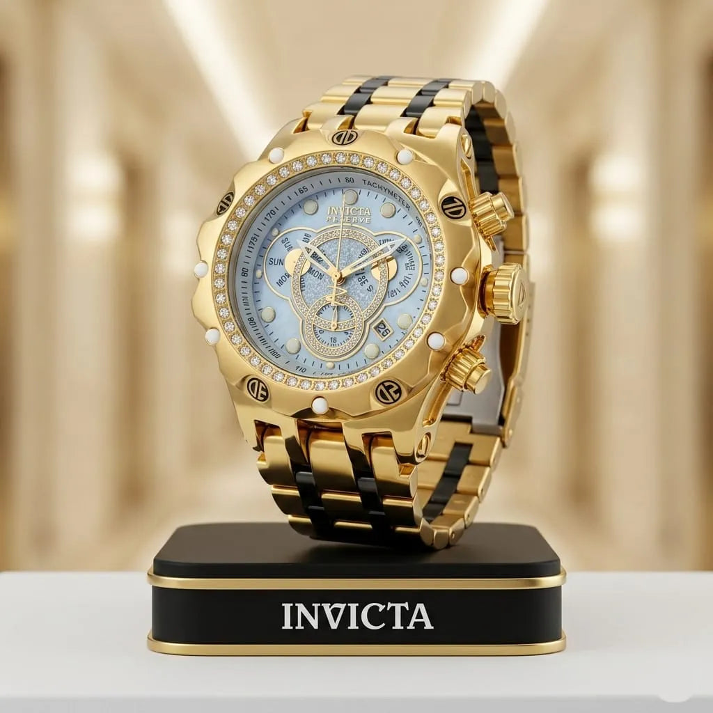 INVICTA VENOM ACERO DORADO