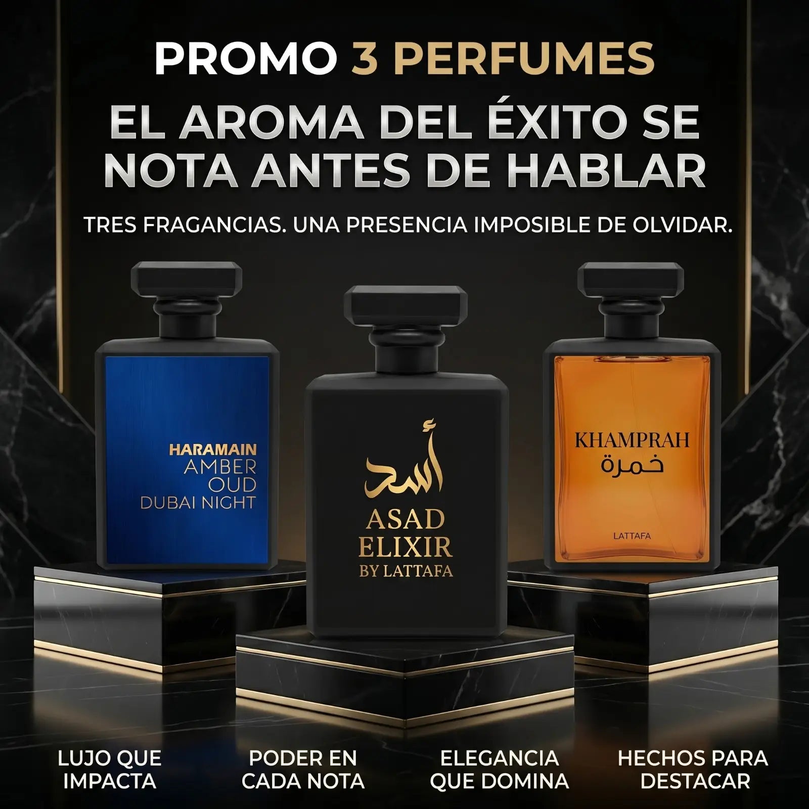 COMBO PERFUMES 3 DE HOMBRE