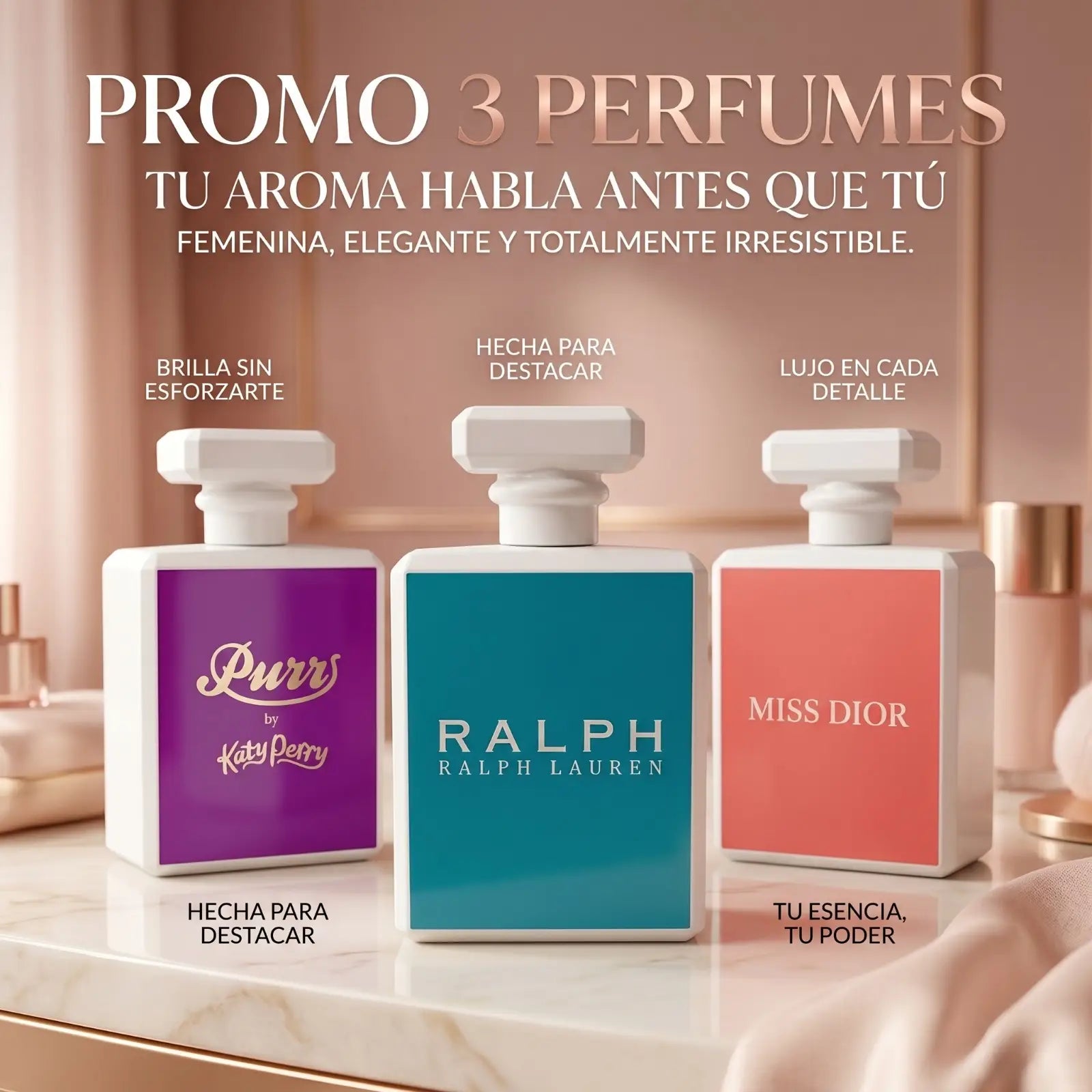 COMBO 3 PERFUMES DE DAMA