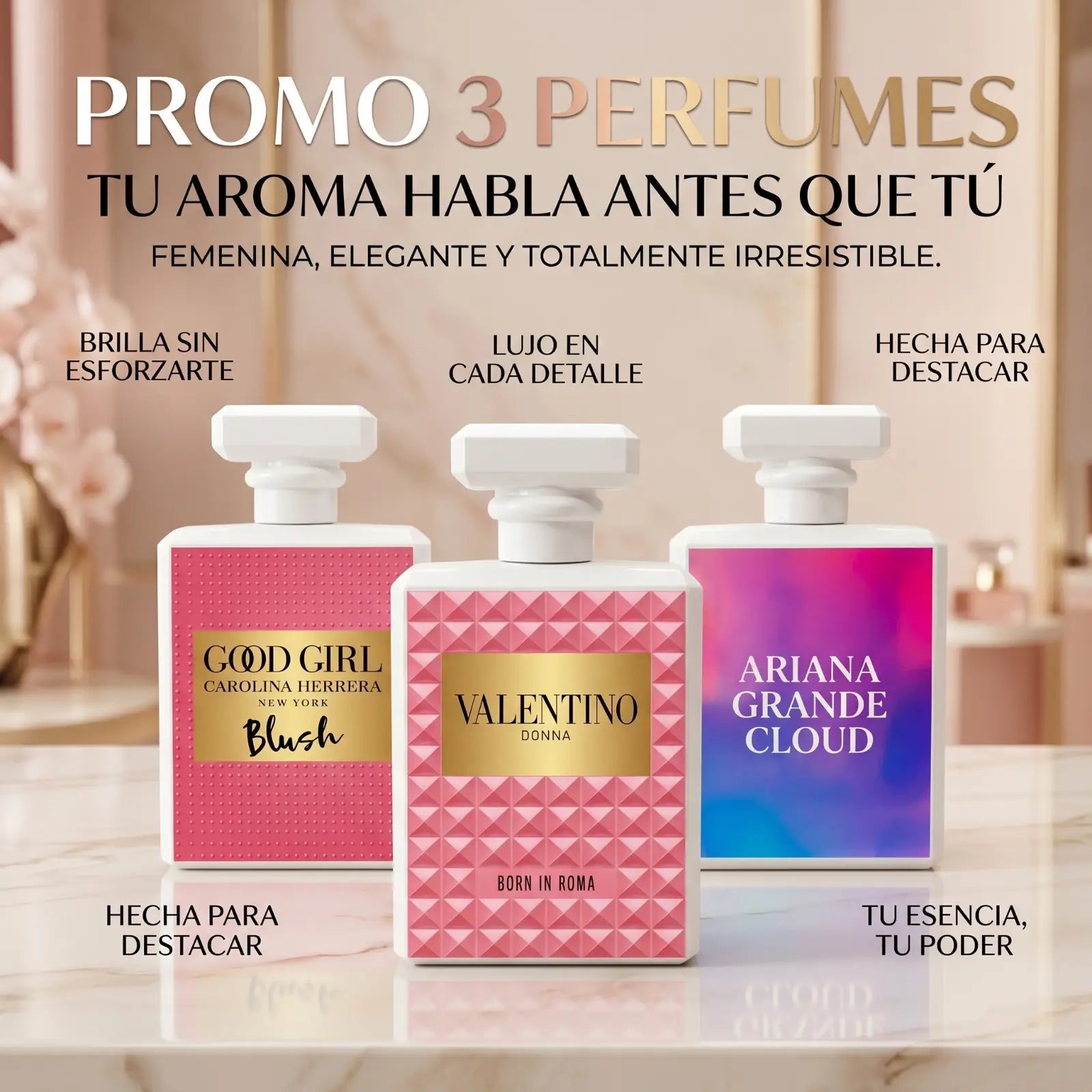 COMBO 3 PERFUMES DE DAMA