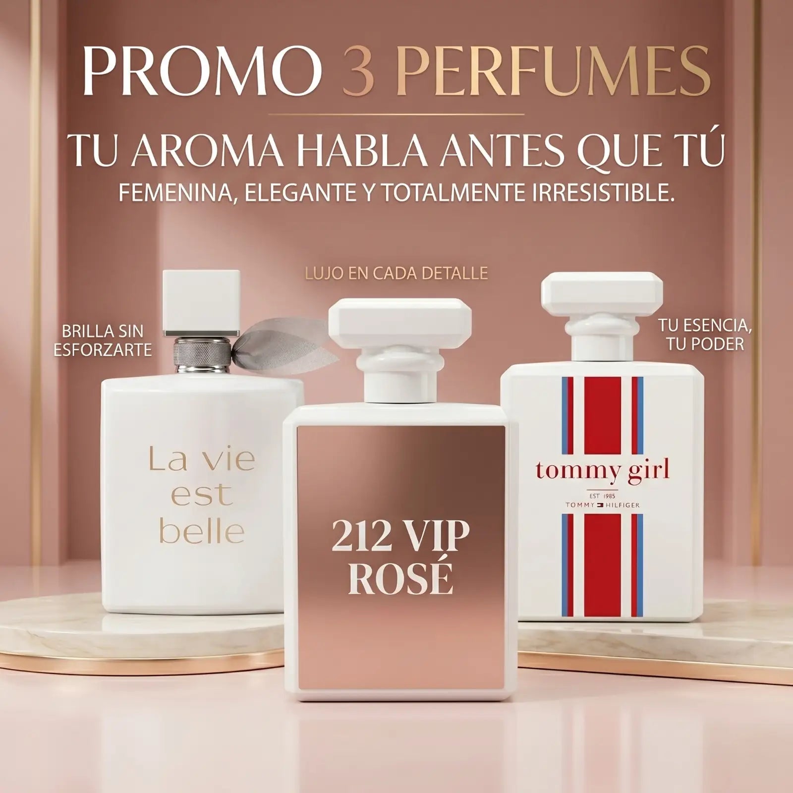 COMBO 3 PERFUMES DE DAMA REF6