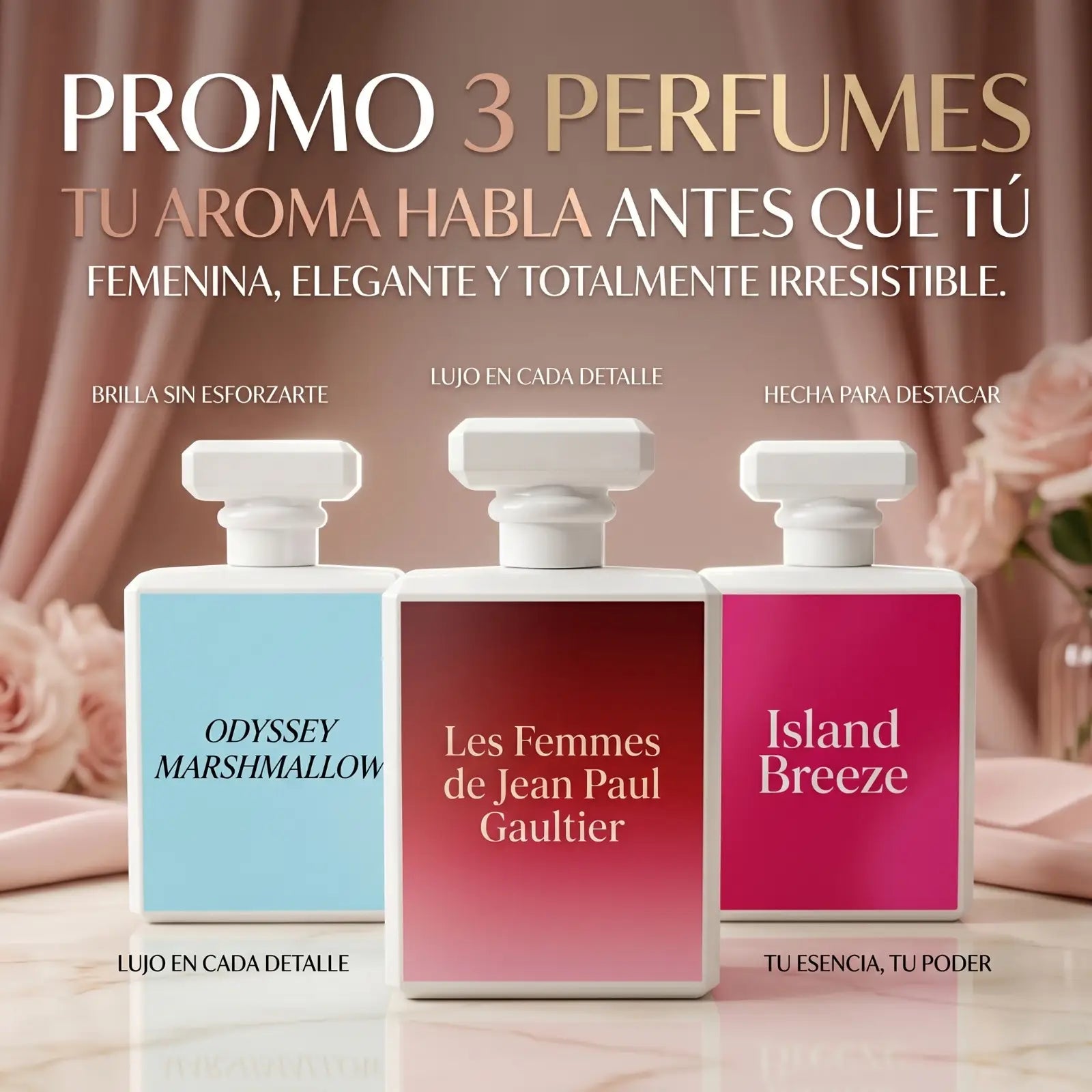 COMBO PERFUME 3 DE DAMA REF3