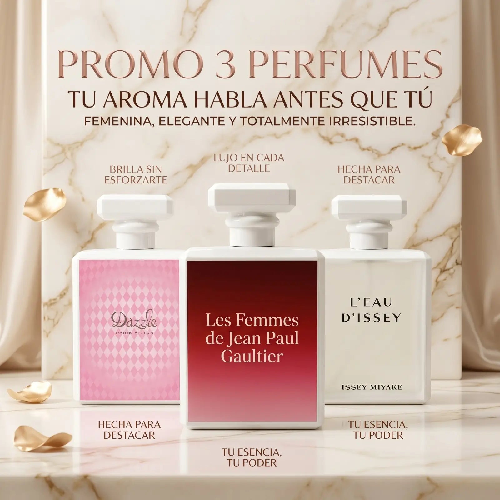 COMBO 3 PERFUMES DE DAMA REF2