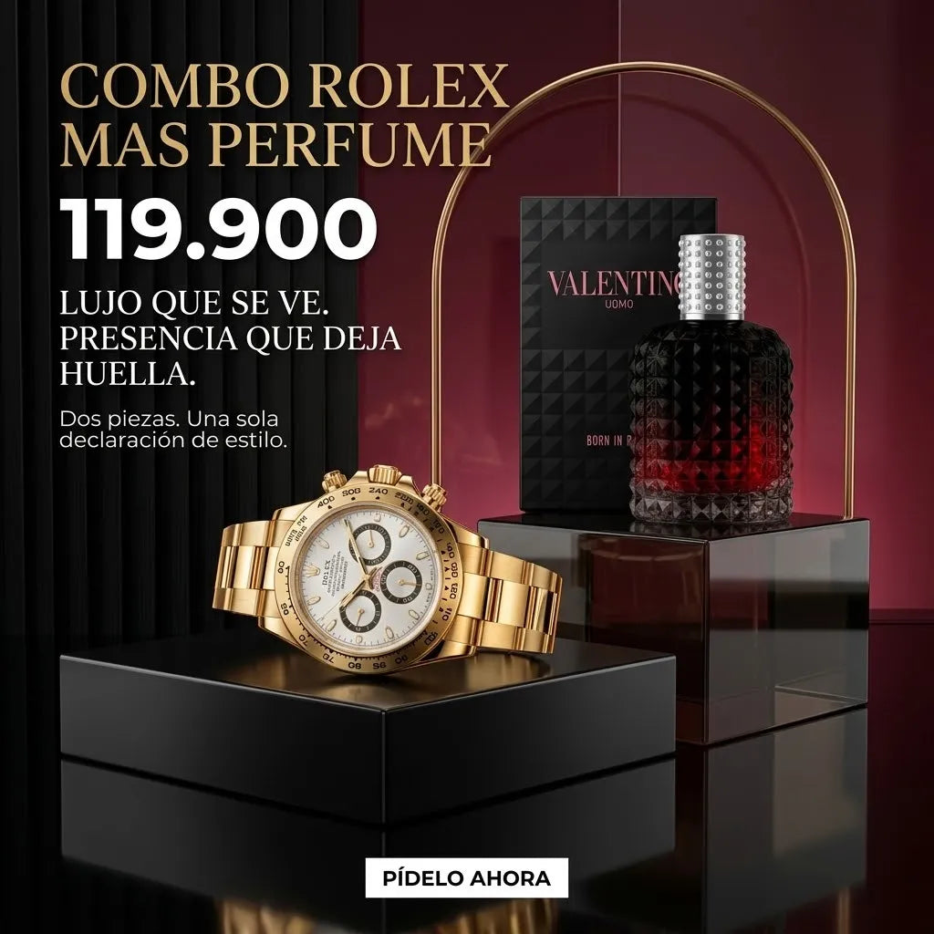 COMBO 1 ROLEX MAS PERFUME