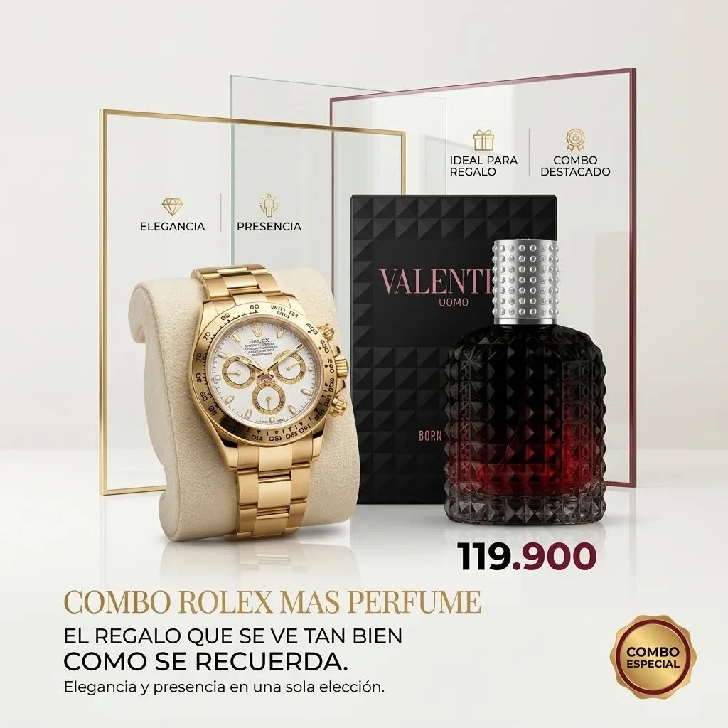 COMBO 1 ROLEX MAS PERFUME