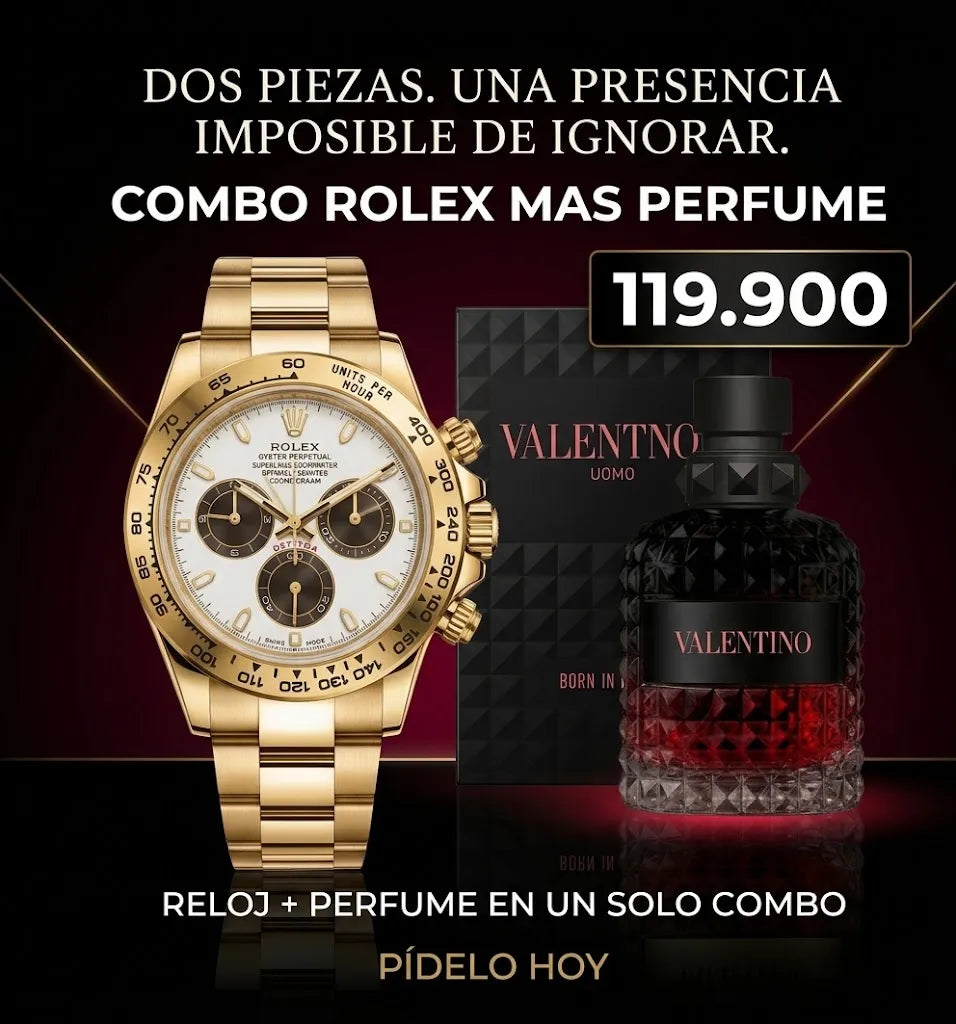 COMBO 1 ROLEX MAS PERFUME