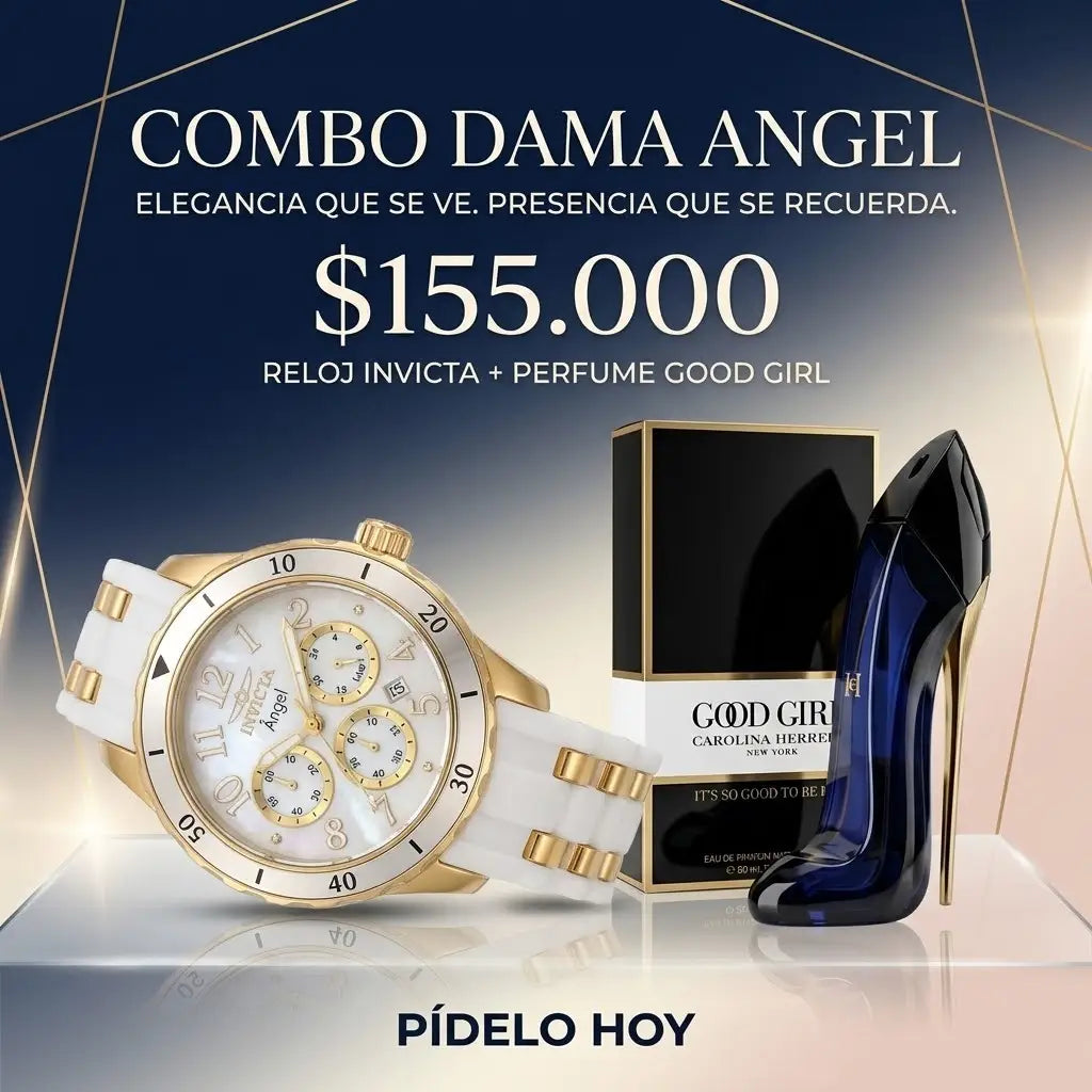 COMBO 7 RELOJ MAS PERFUME