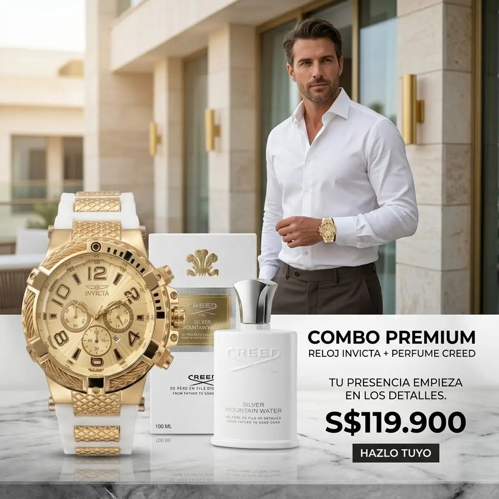 COMBO 9 RELOJ MAS PERFUME