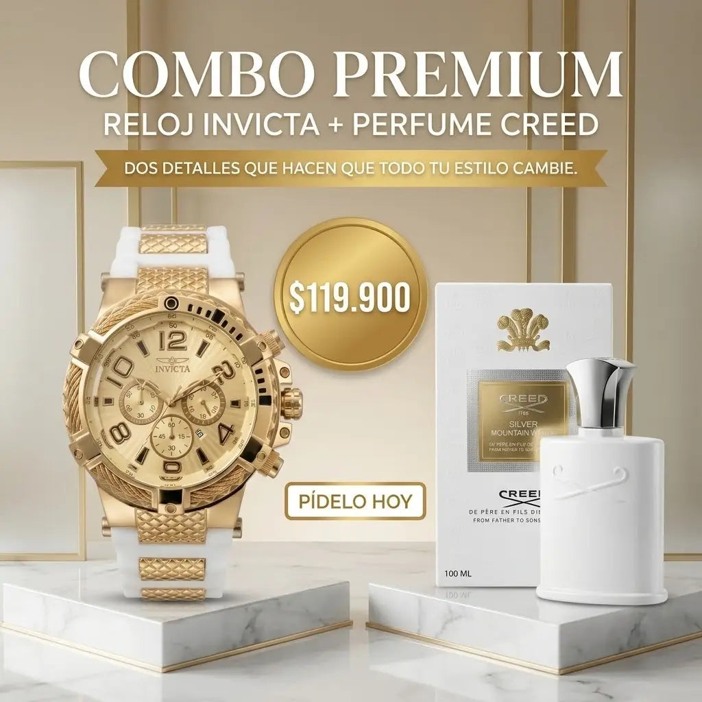 COMBO 9 RELOJ MAS PERFUME