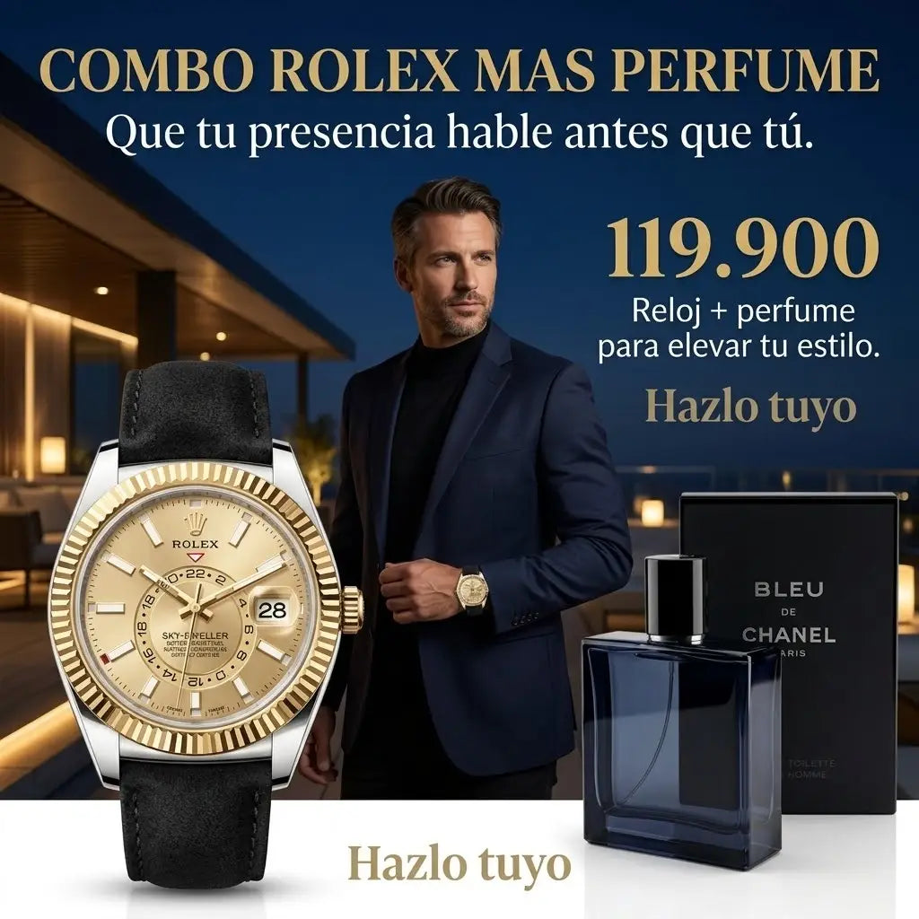 COMBO 14 RELOJ MAS PERFUME