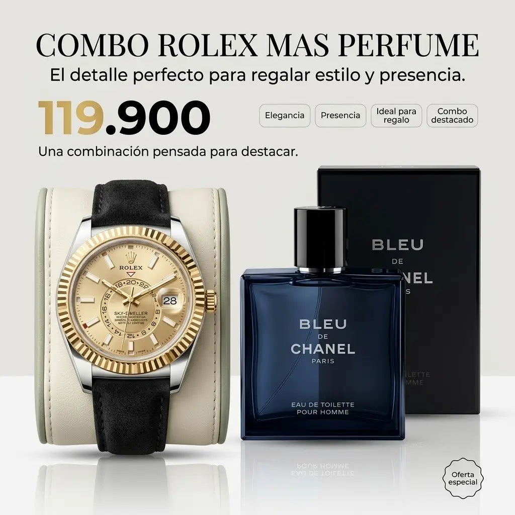 COMBO 14 RELOJ MAS PERFUME
