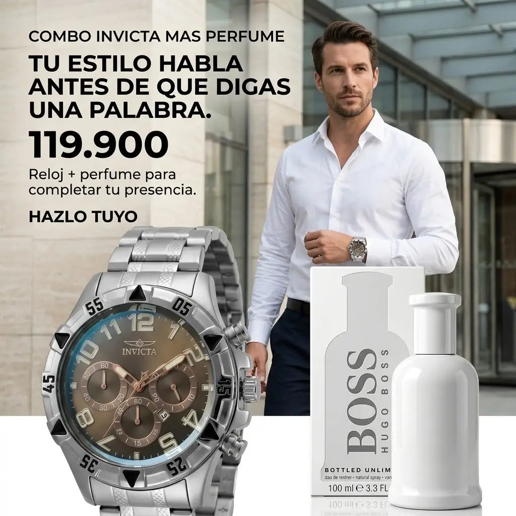 COMBO 15 RELOJ MAS PERFUME