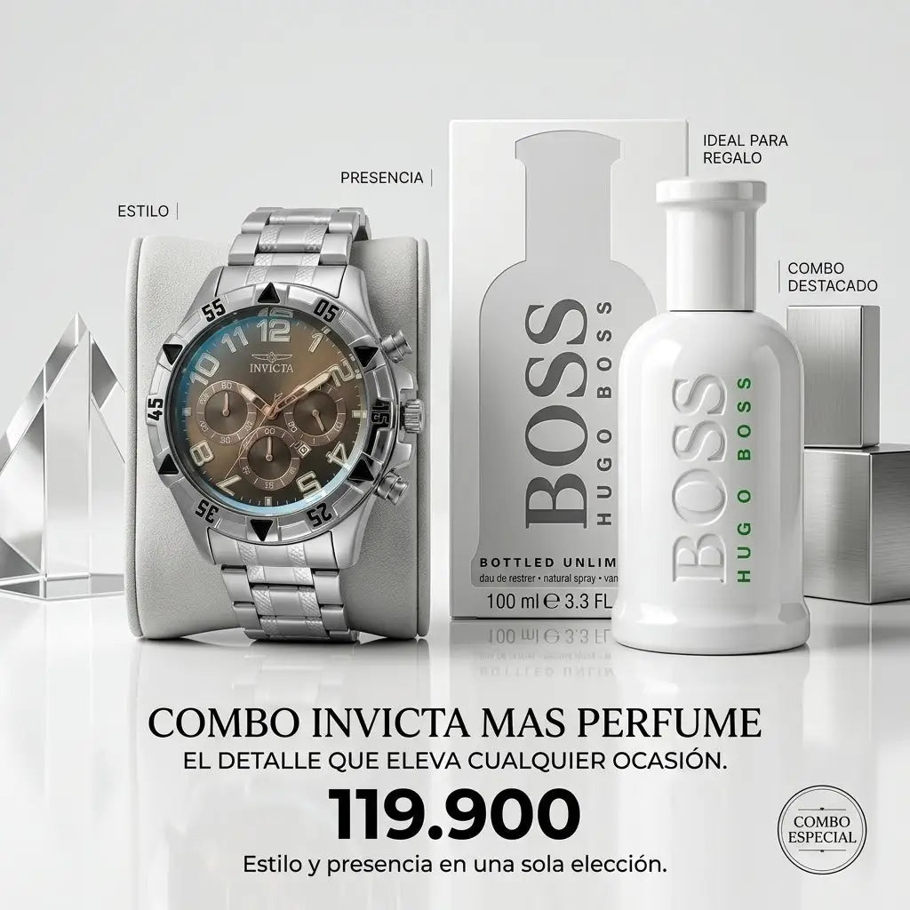 COMBO 15 RELOJ MAS PERFUME