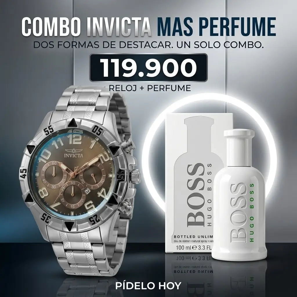 COMBO 15 RELOJ MAS PERFUME