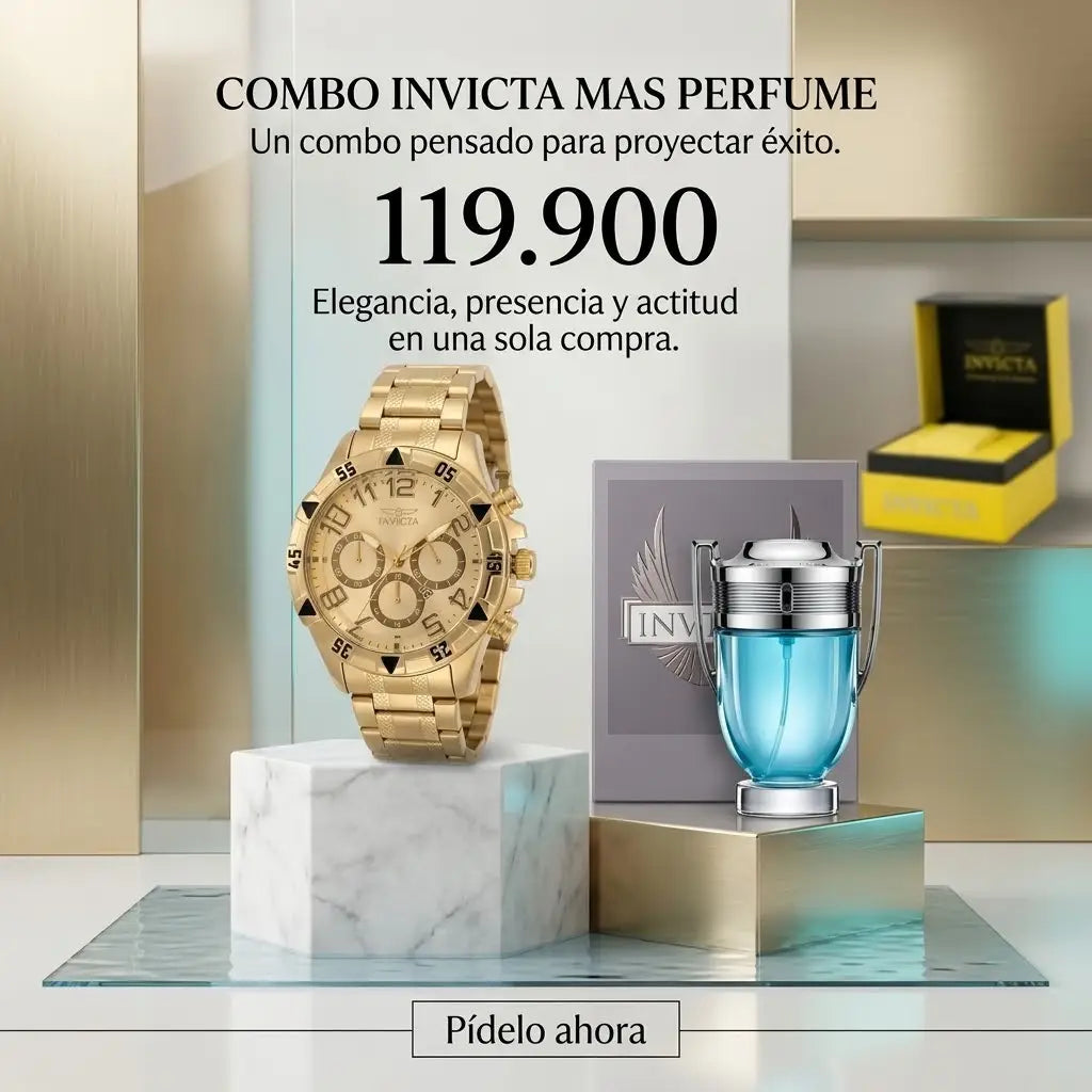 COMBO 16 RELOJ MAS PERFUME