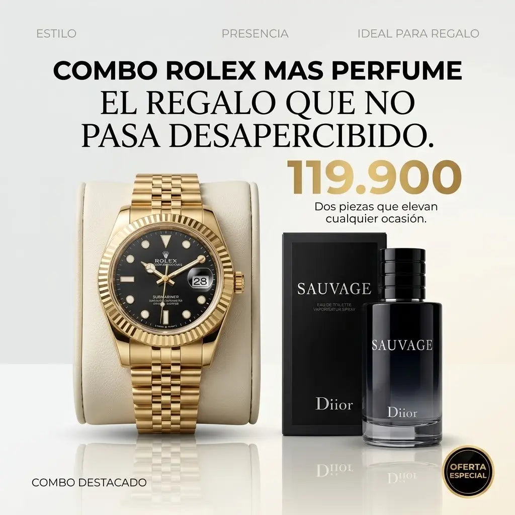 COMBO 17 RELOJ MAS PERFUME