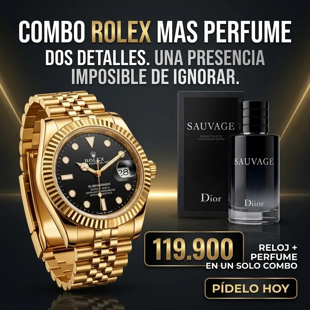 COMBO 17 RELOJ MAS PERFUME