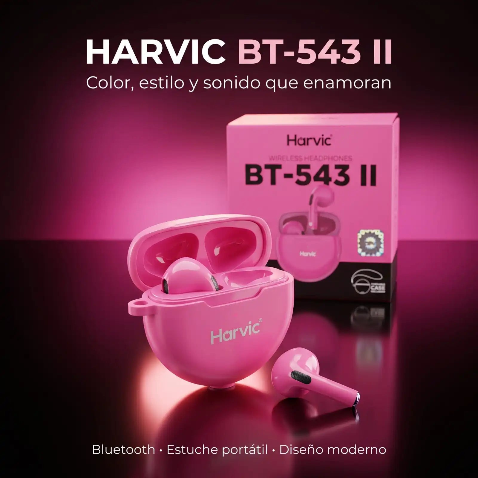 Audífonos HARVIC BT-543 II
