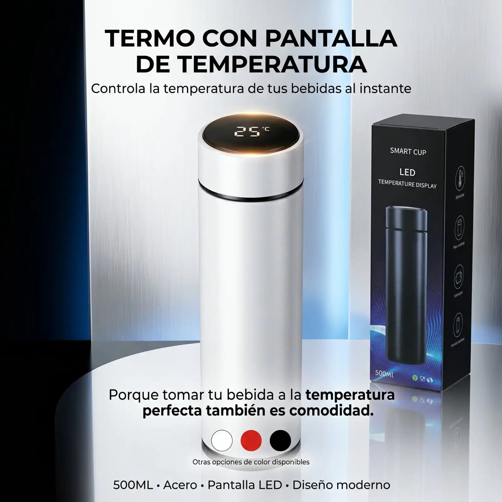 Termo Smart Cup LED 500ML
